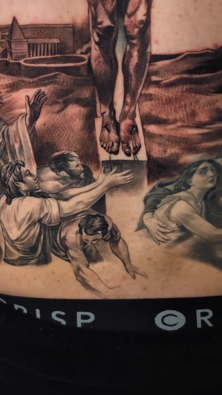 Tattoo by @gstyletattoos β realism, black_and_grey