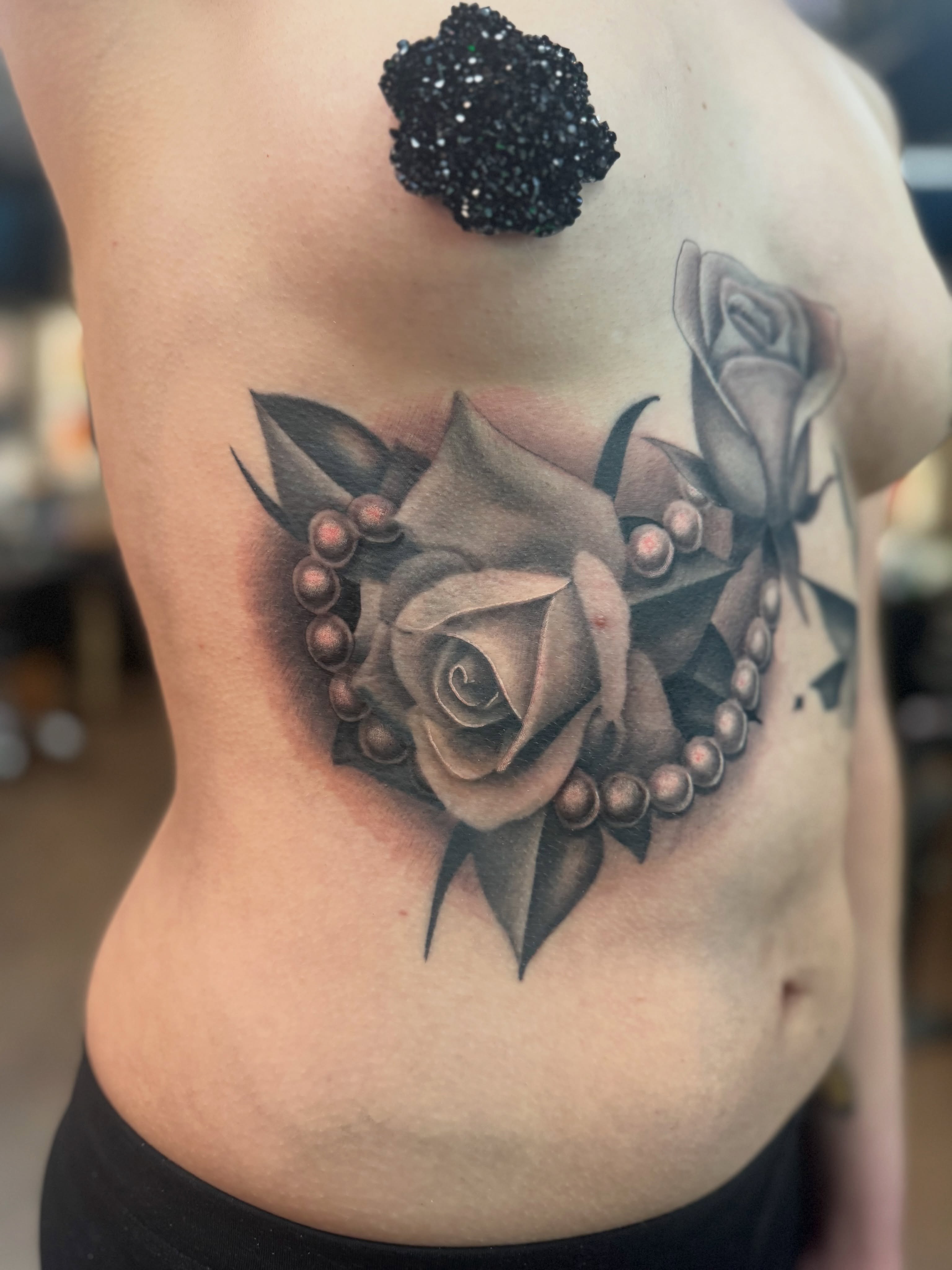 Tattoo by @tattoosbyjuju_ — black_and_grey, realism