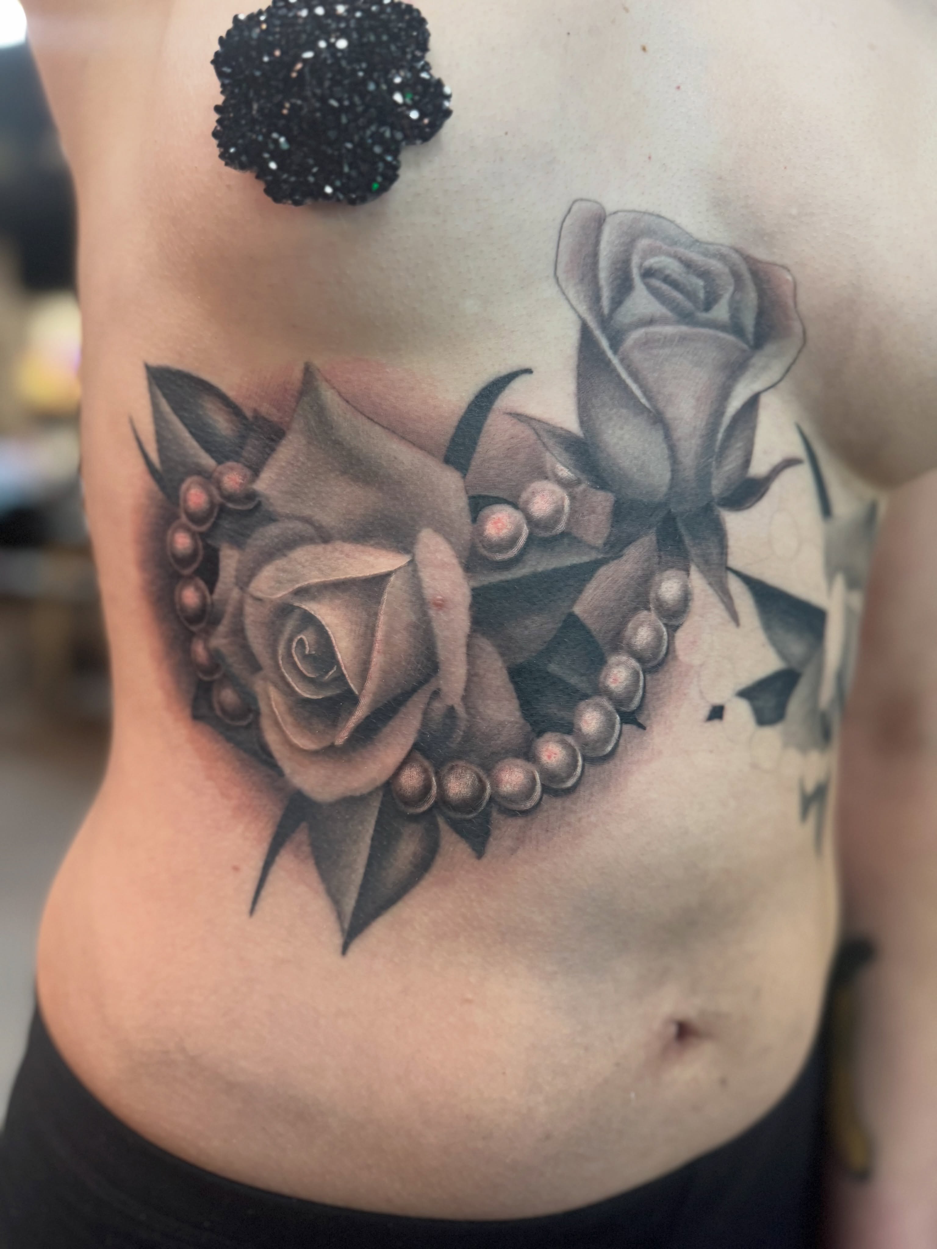 Tattoo by @tattoosbyjuju_ — black_and_grey, realism