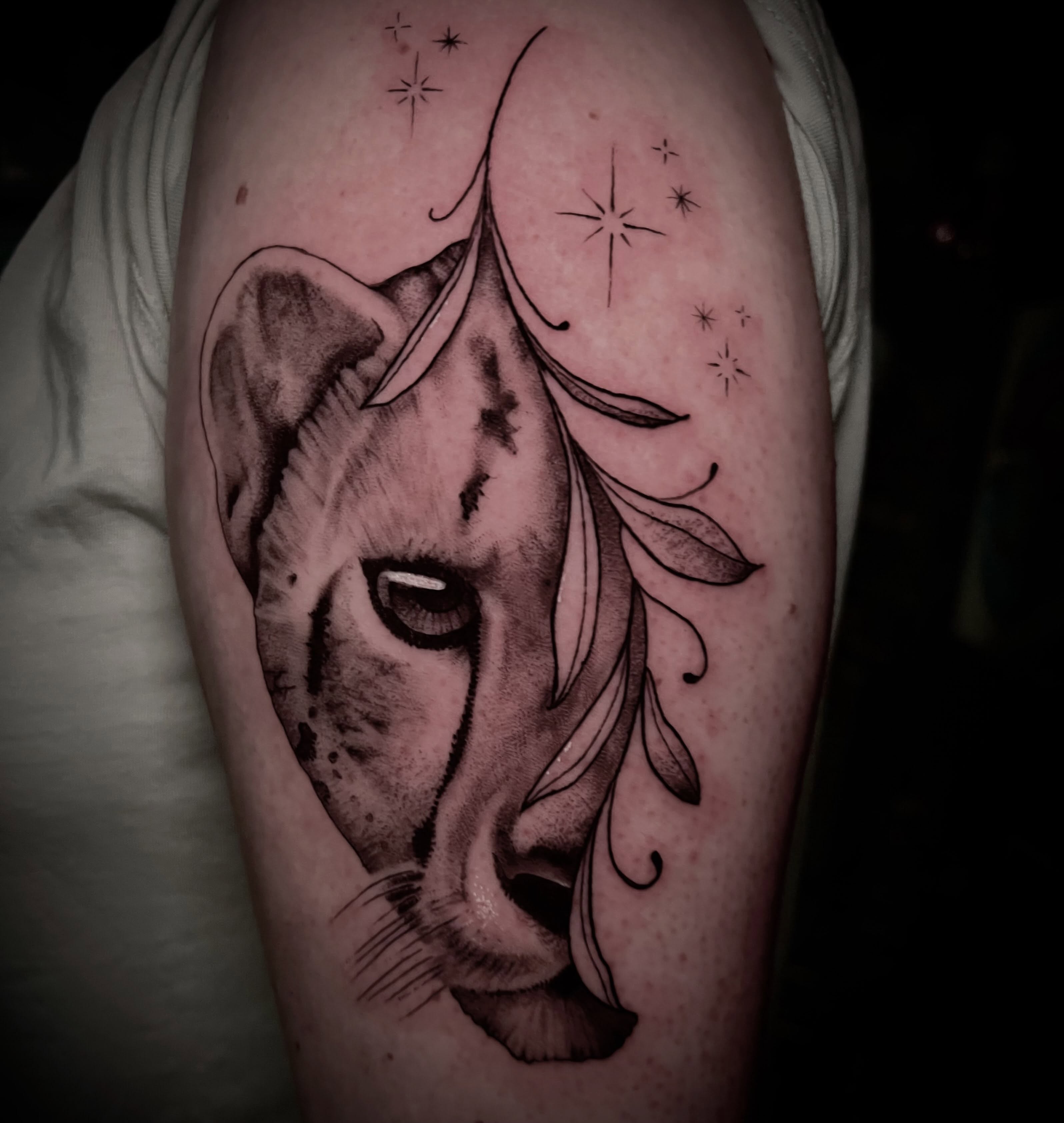 Tattoo by @jamesrichtattoos — black_and_grey, realism