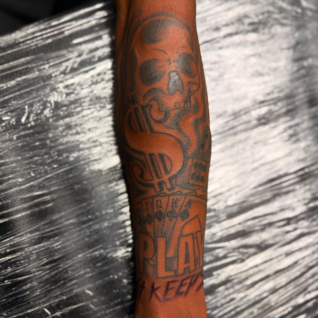 Tattoo by @ink_by_tyga — american_traditional, black_and_grey