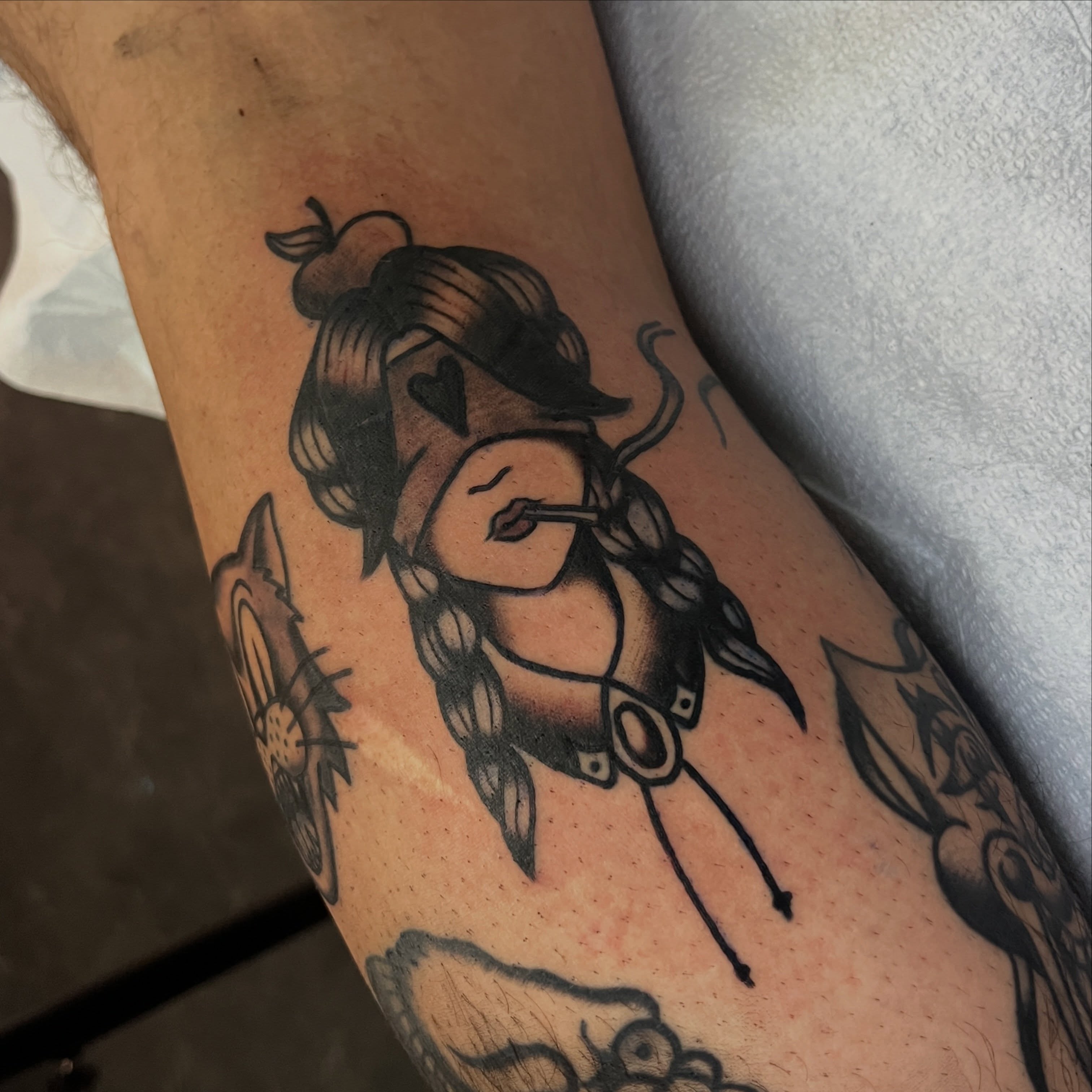 Tattoo by @bbcrla — anime