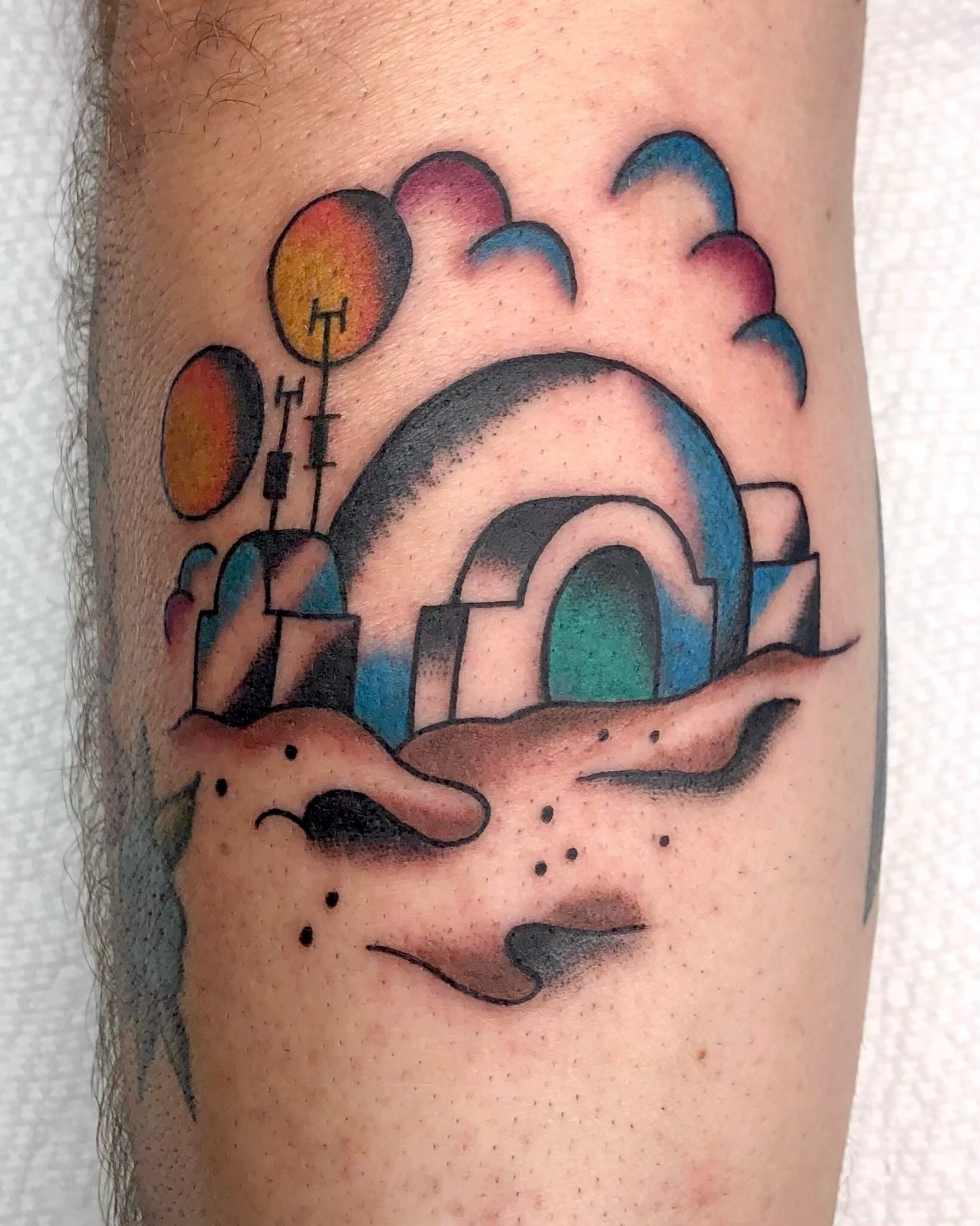 Tattoo by @piratewizardtattoo — geometric
