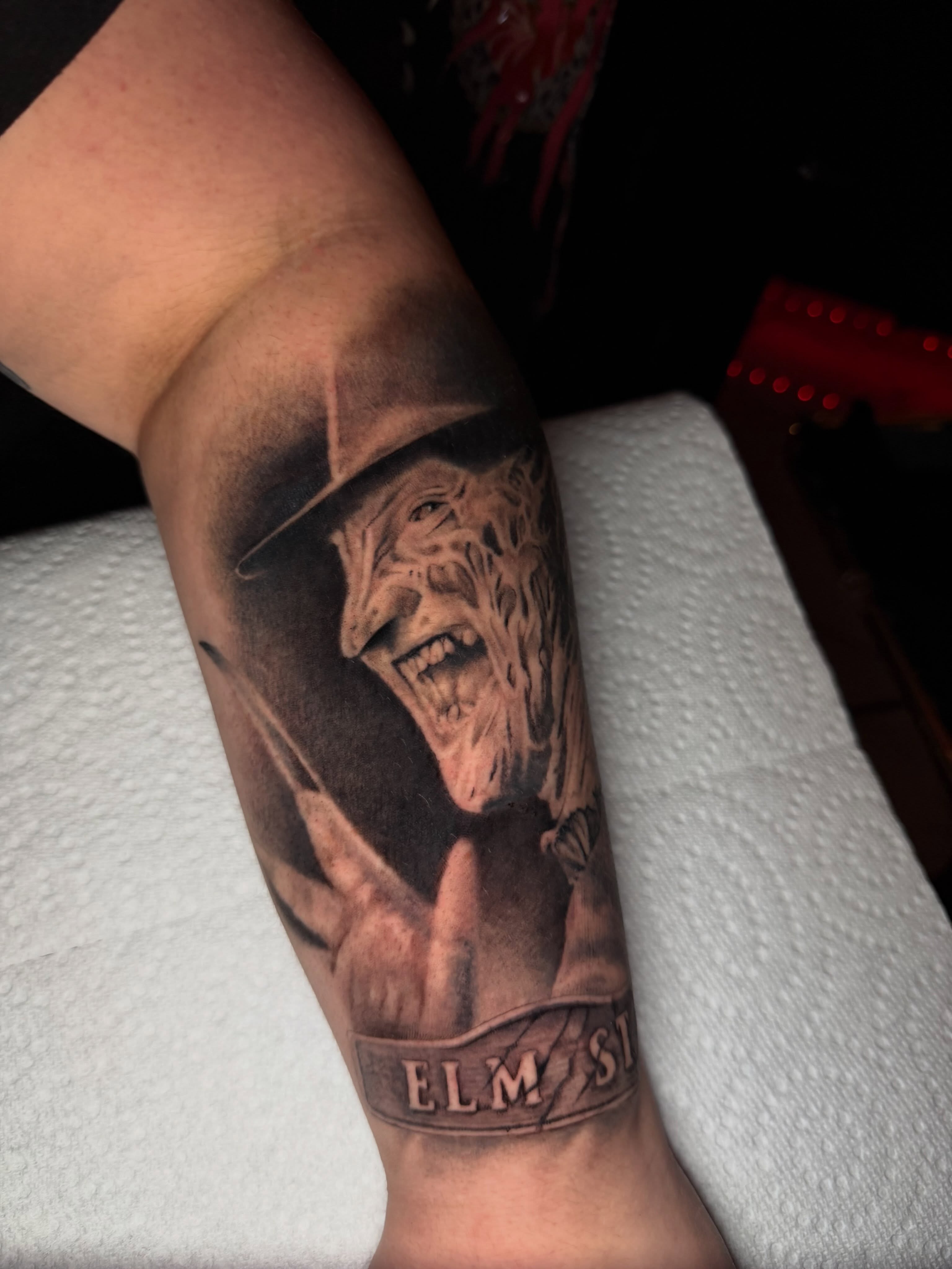Tattoo by @tiptopartist — realism, dark_realism