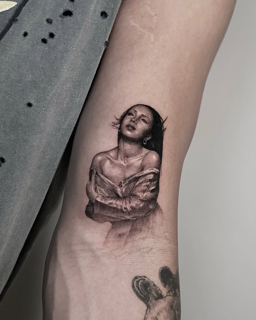 Tattoo by @digo_tattooer — realism, black_and_grey
