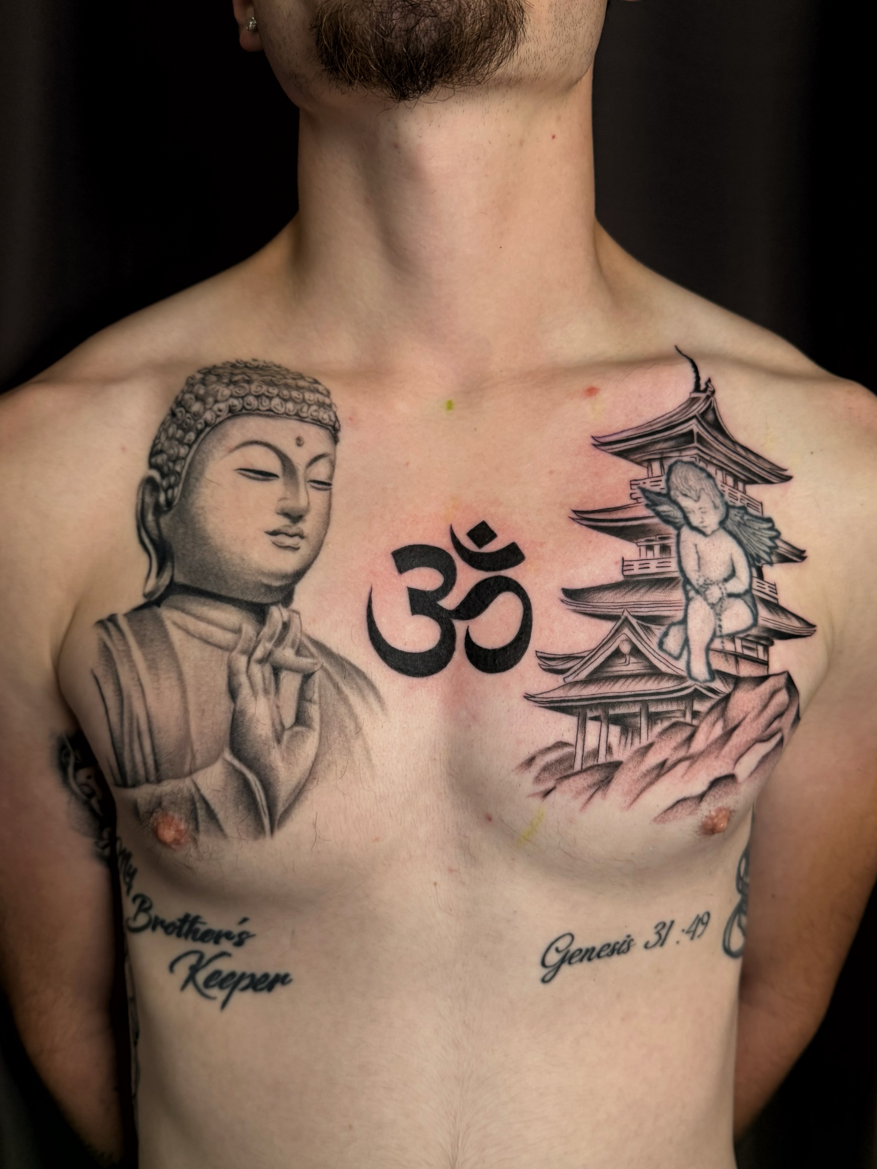 Tattoo by @lexgetink — black_and_grey, realism