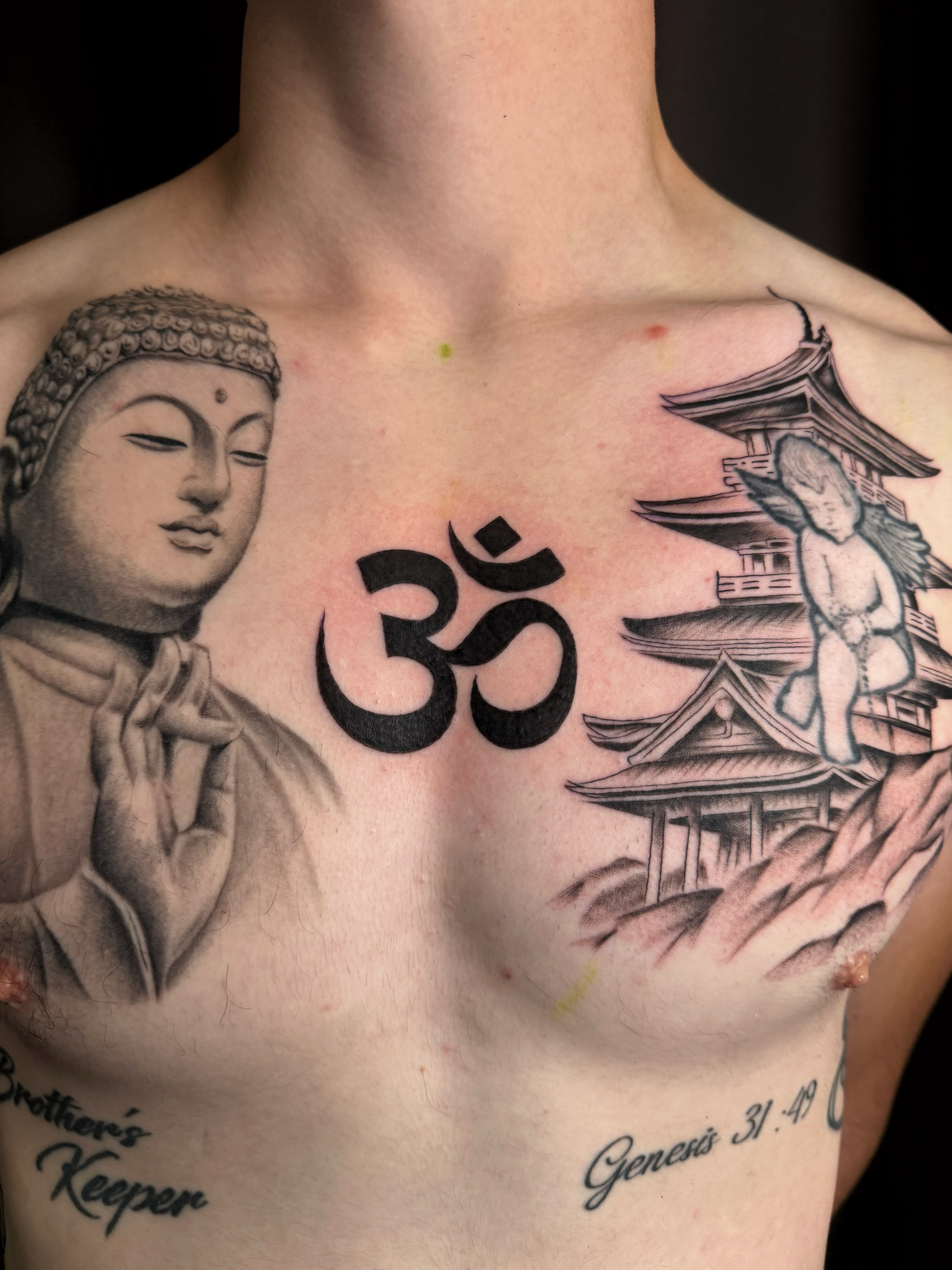 Tattoo by @lexgetink — black_and_grey, realism