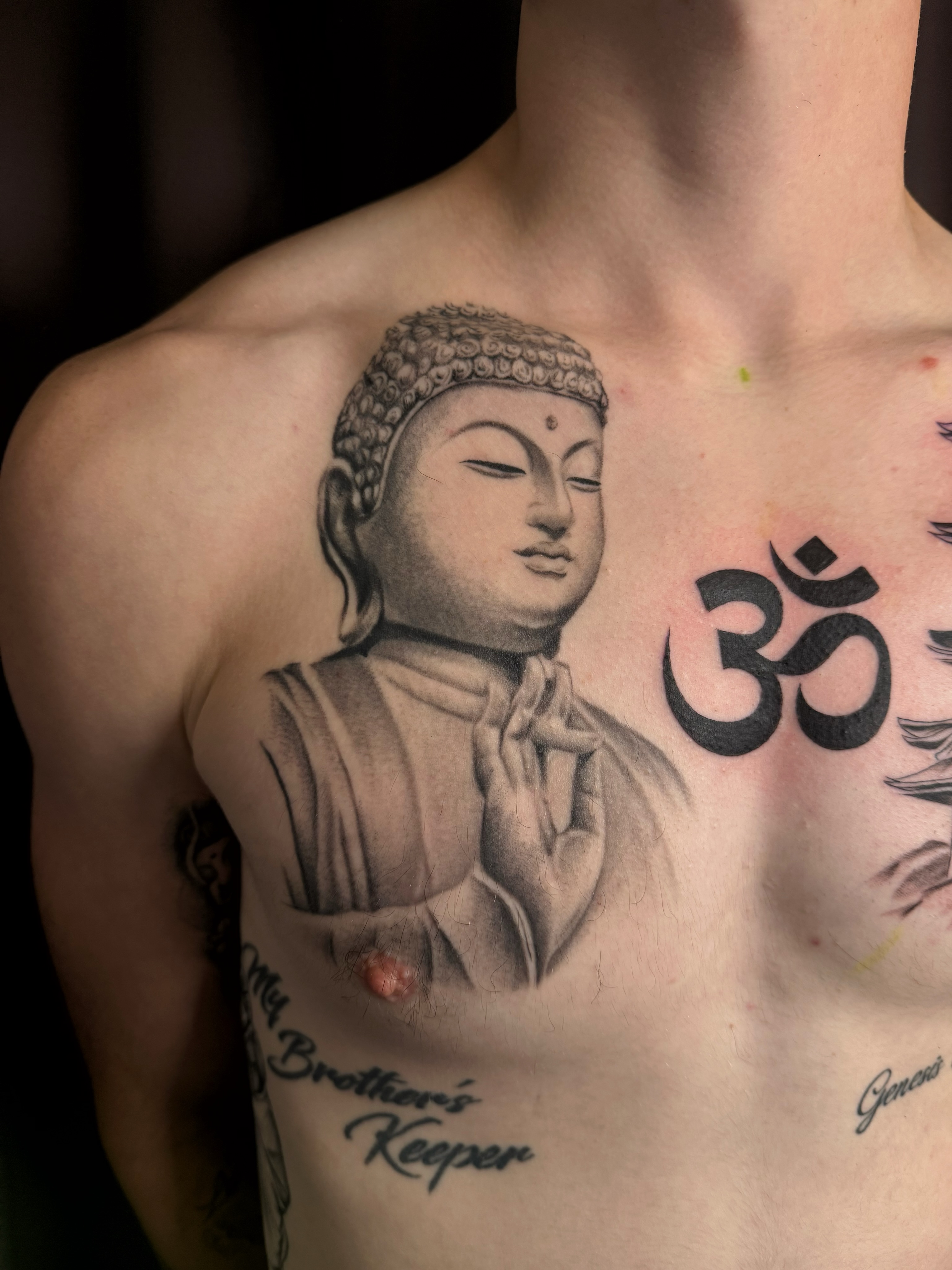 Tattoo by @lexgetink — realism, black_and_grey