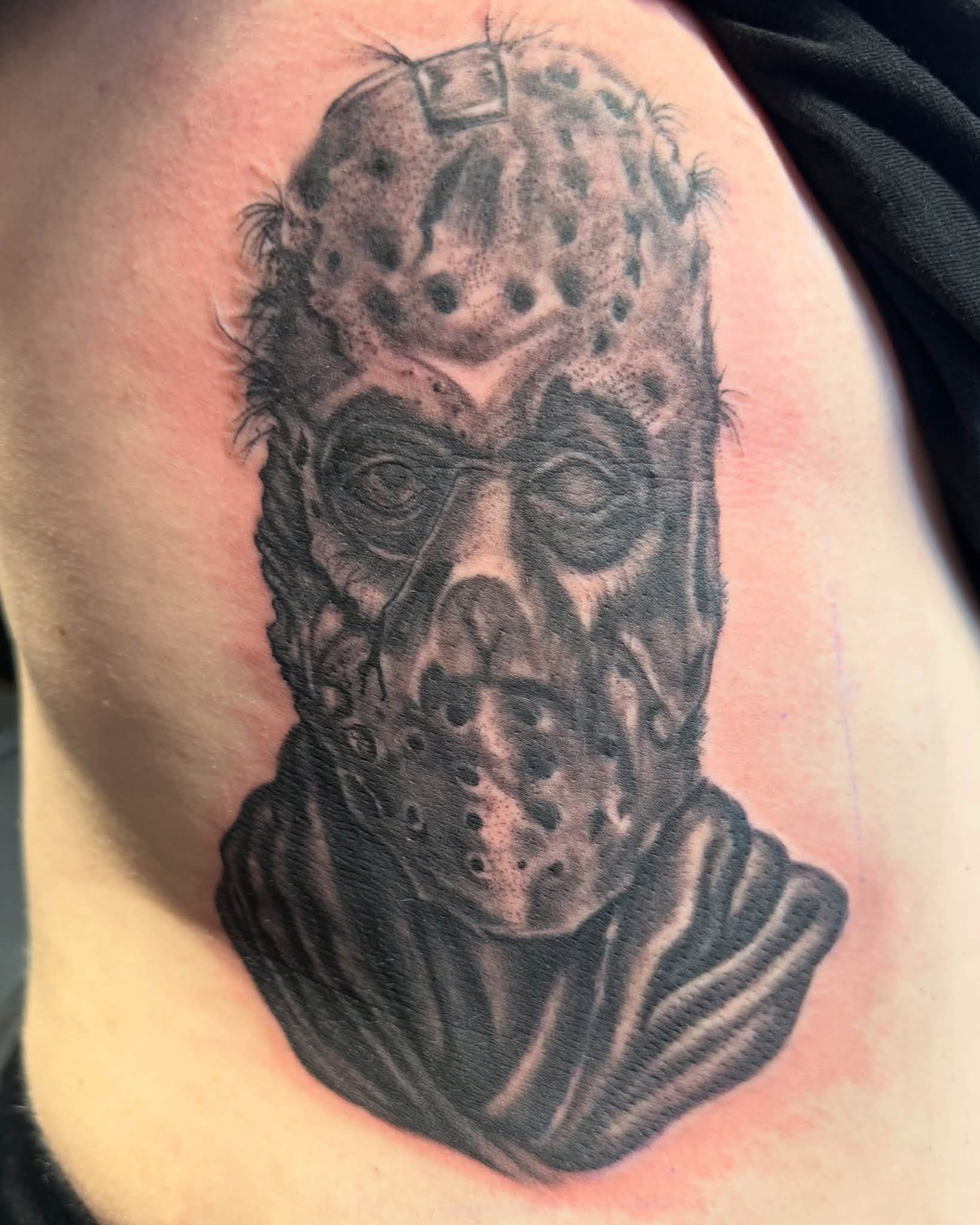 Tattoo by @sheffieldink — black_and_grey