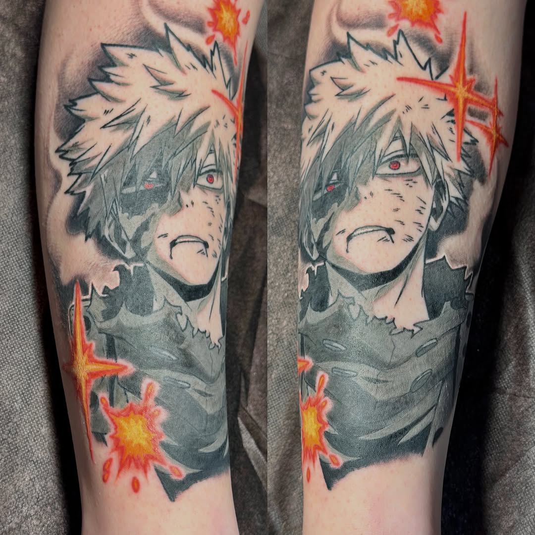 Tattoo by @gabipaigeee — anime