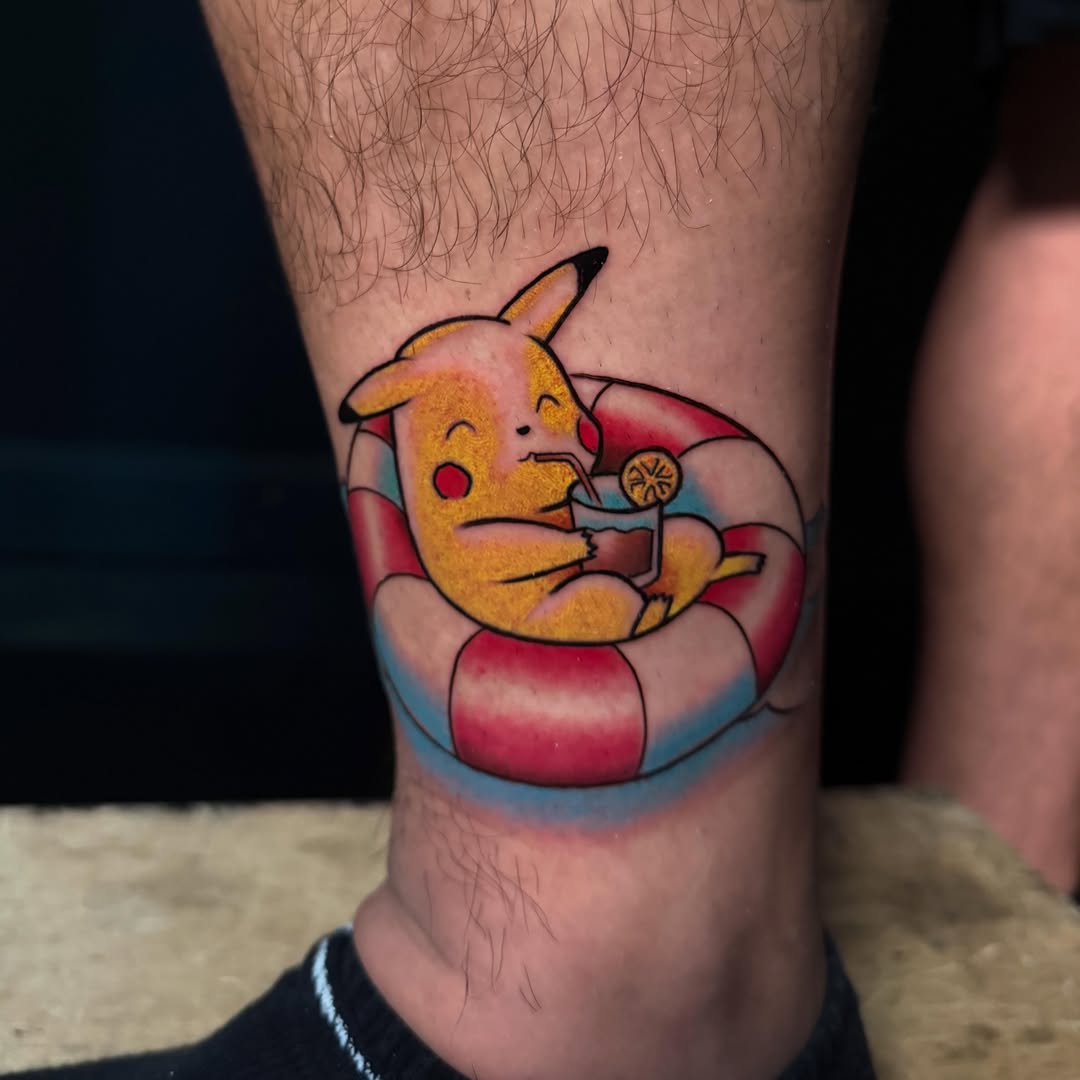 Tattoo by @inkedbyscratch — new_school