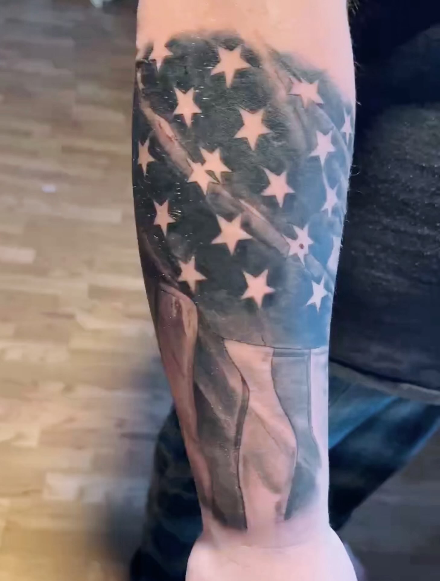 Tattoo by @mountpeaktattoo — black_and_grey