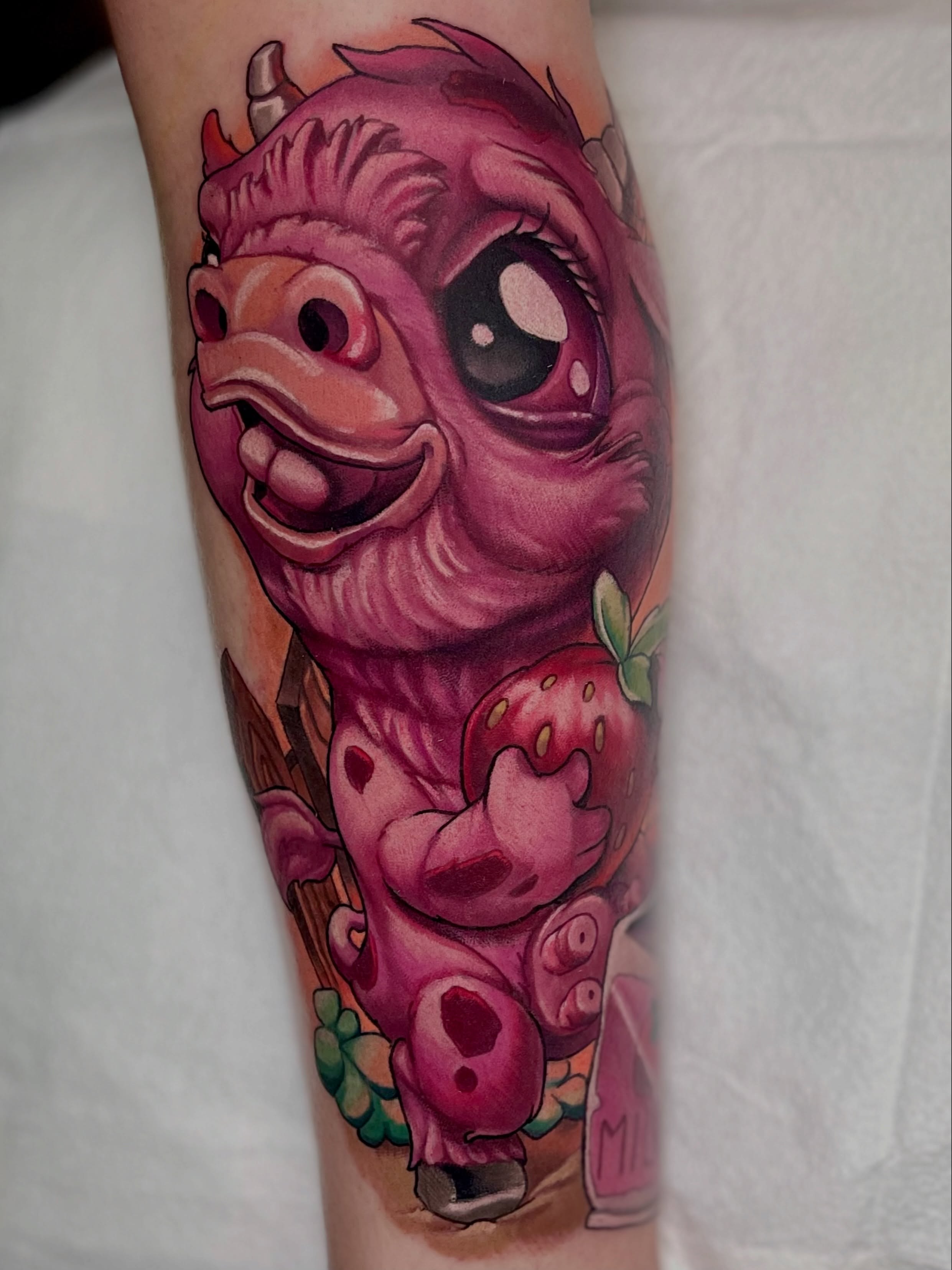 Tattoo by @jacob_webb_tattoo — dotwork, realism