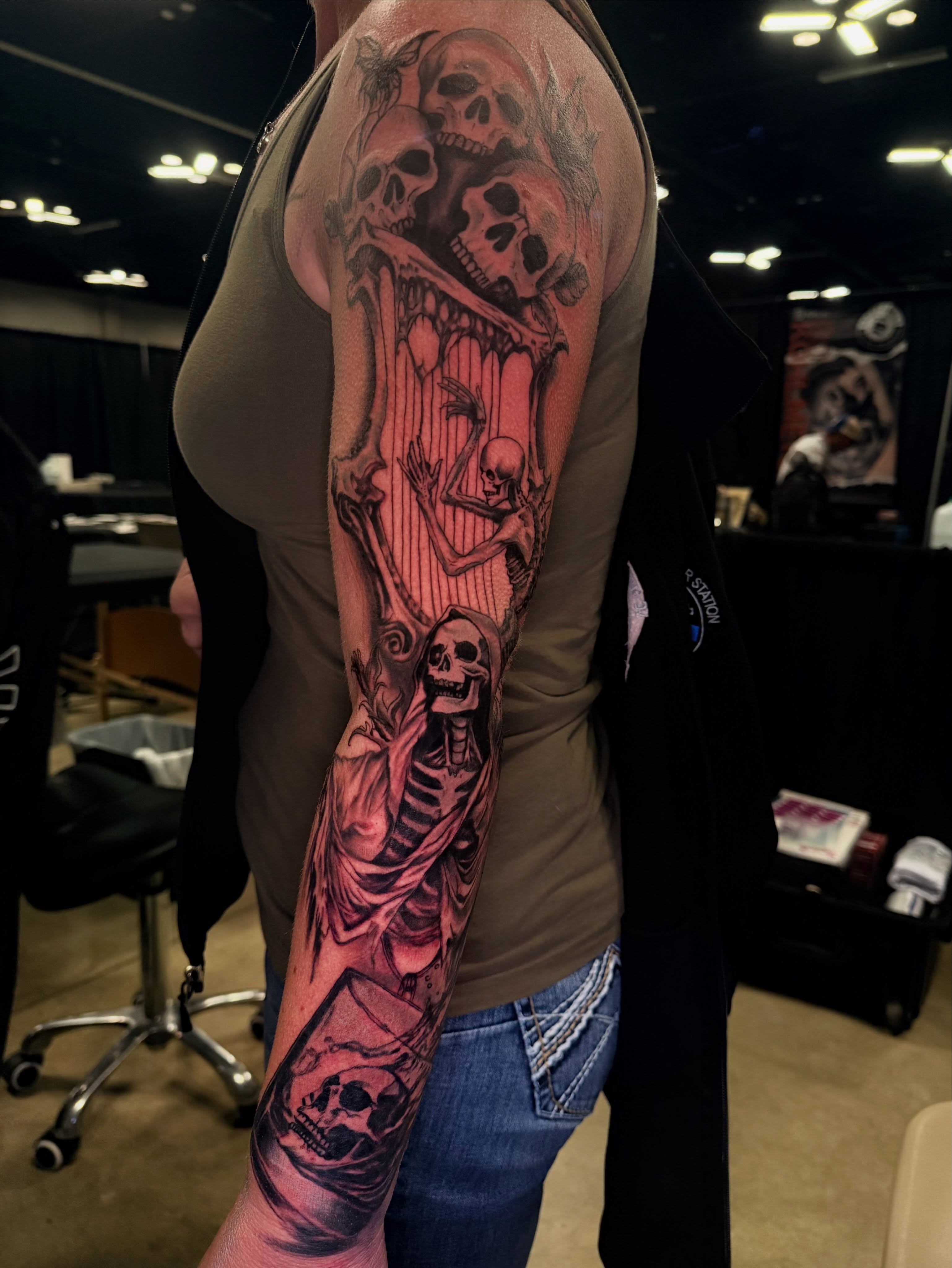 Tattoo by @inkdbyhendrixx — dark_realism
