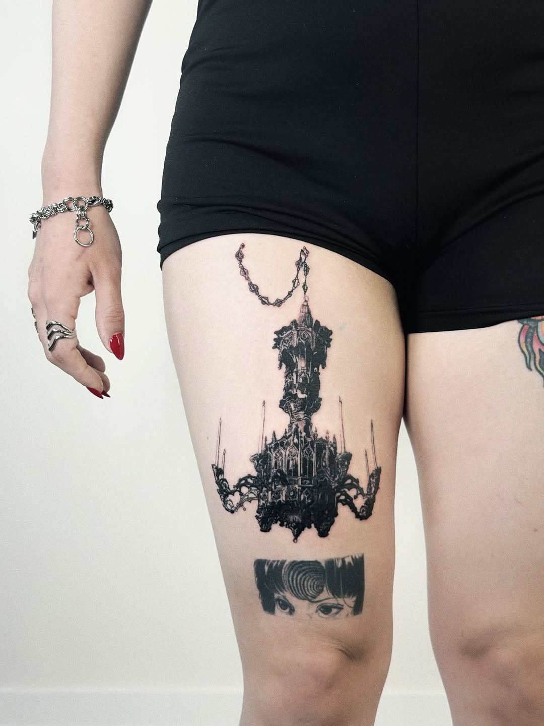Tattoo by @antivist_tattoo — blackwork, illustrative