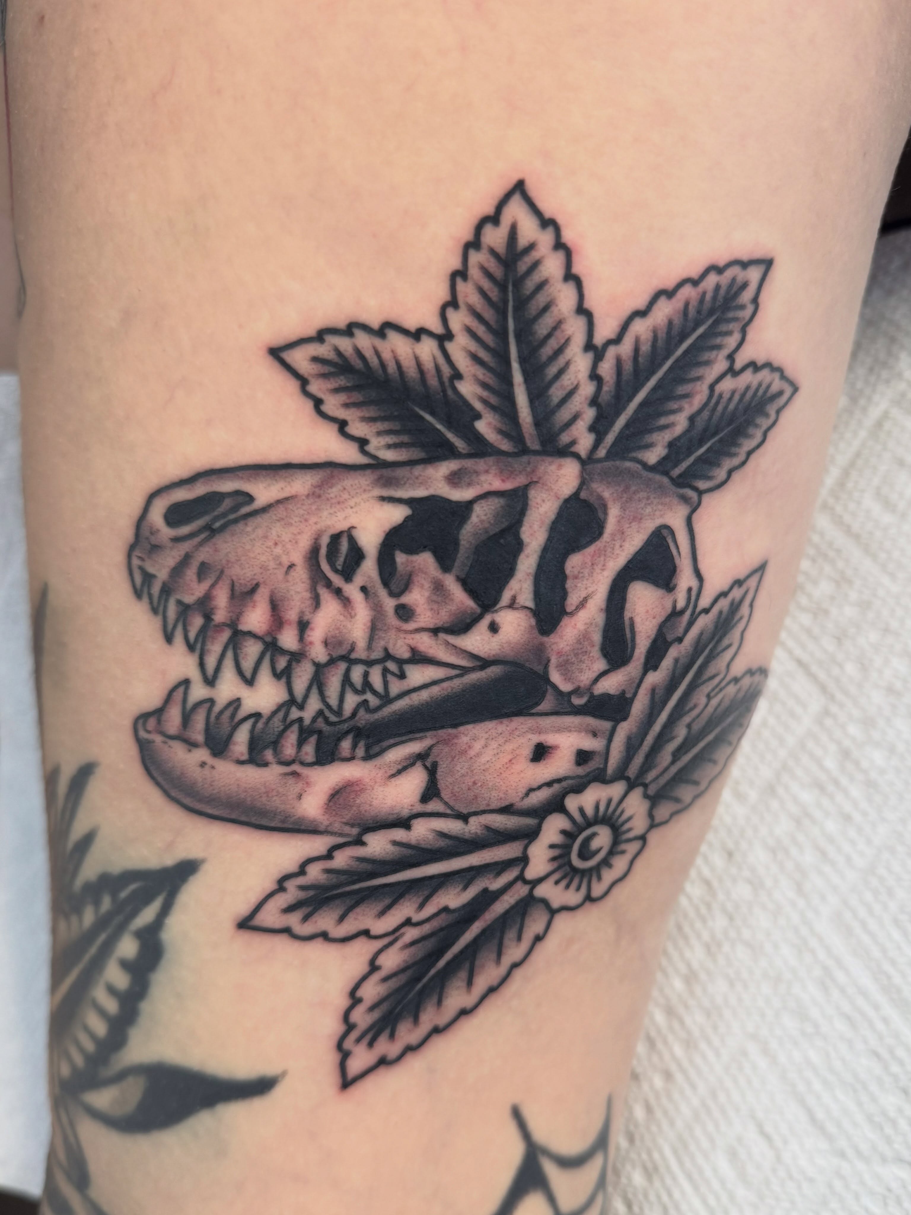 Tattoo by @brice_hamm — american_traditional, black_and_grey