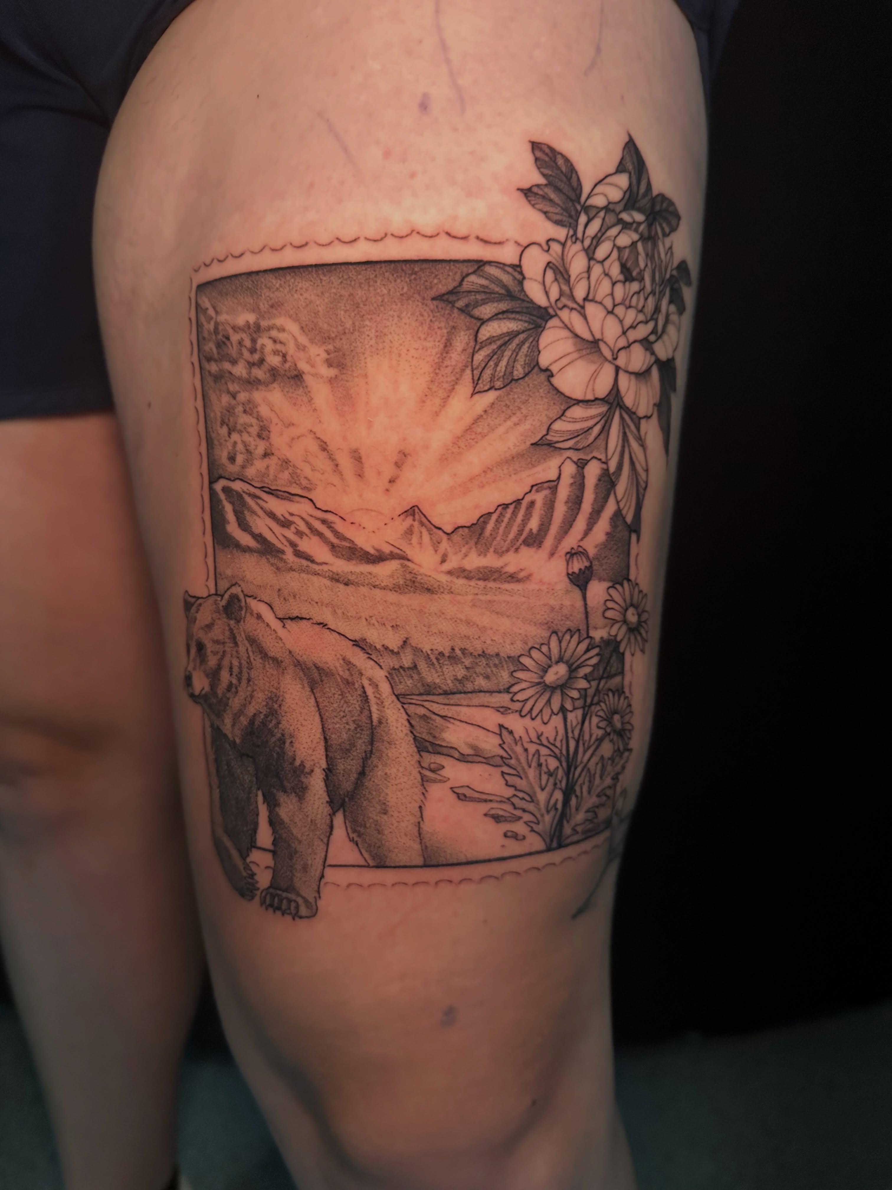Tattoo by @dougmcgrathtattoos — black_and_grey, realism