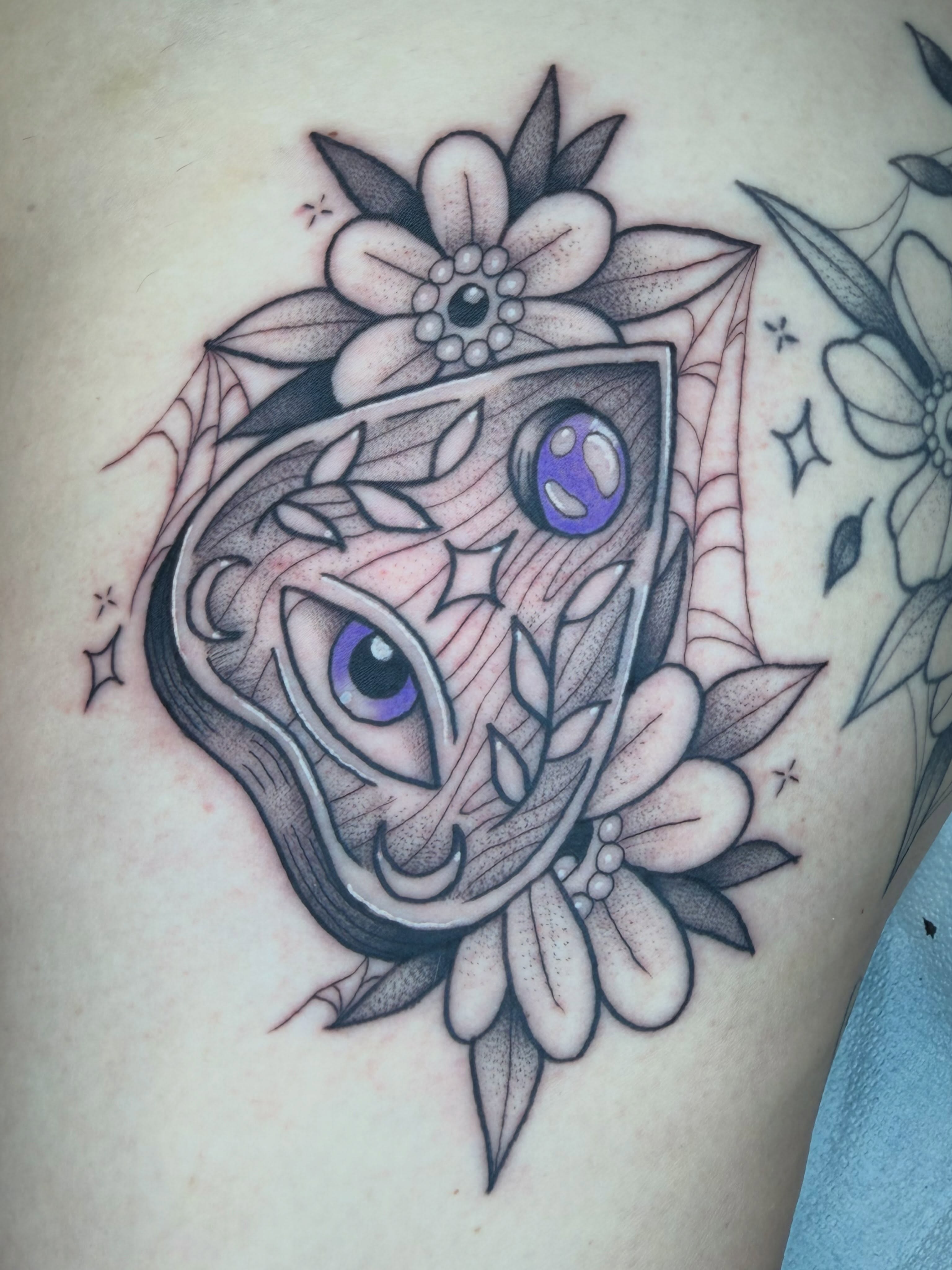 Tattoo by @chammertattoos — american_traditional, dotwork