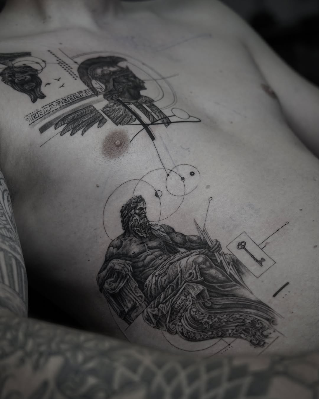 Tattoo by @the_devlintattoos — black_and_grey, realism