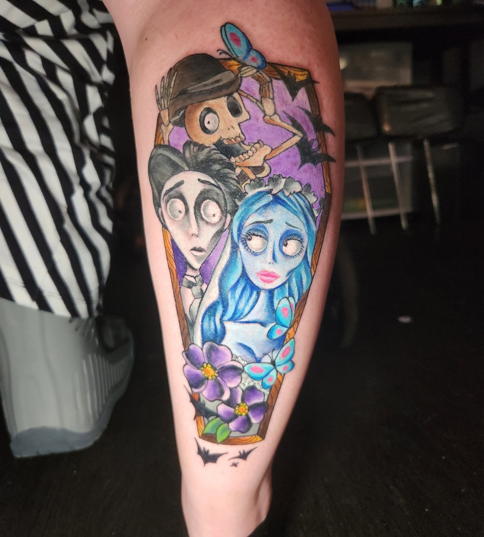 Tattoo by @sunnydtattoos — illustrative, anime
