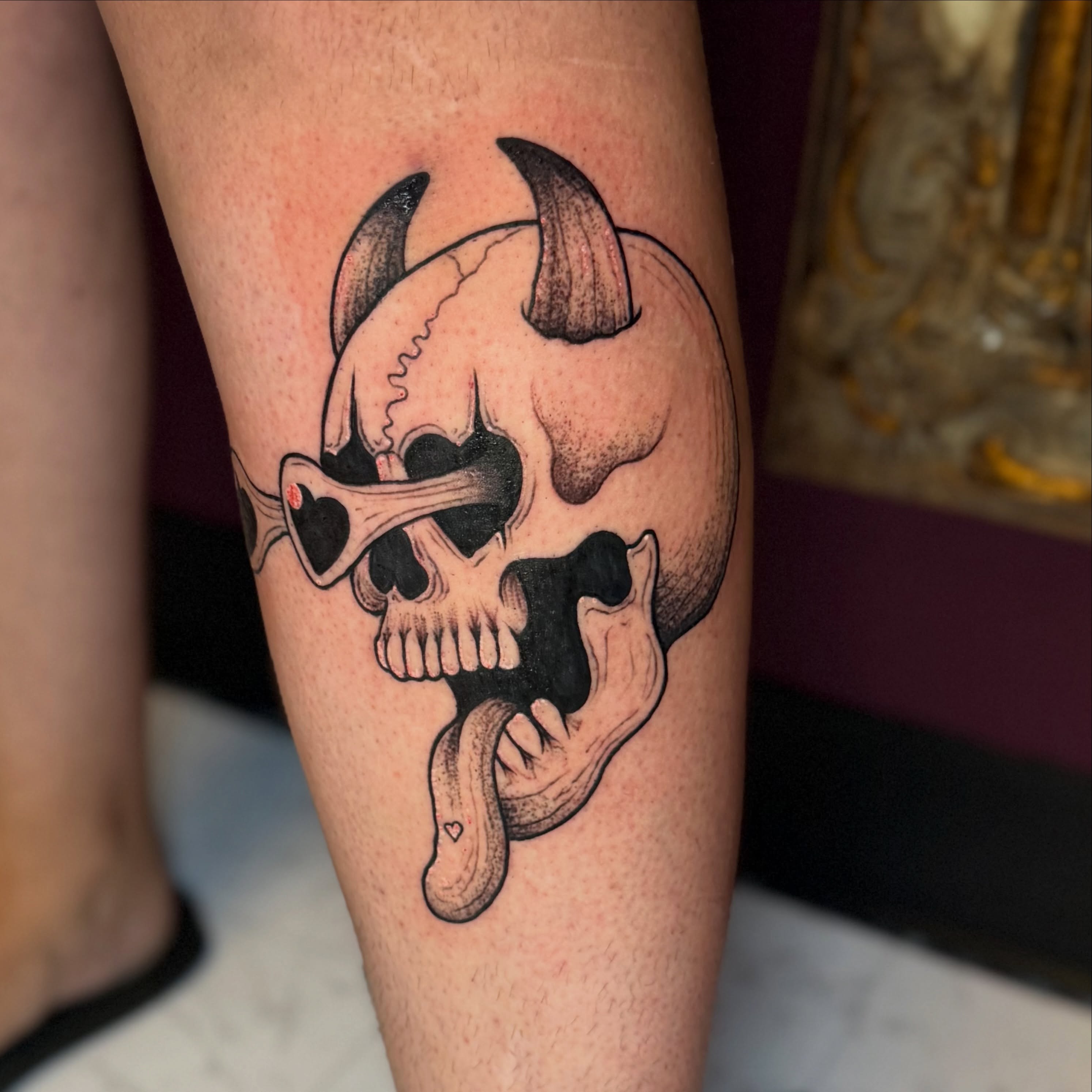 Tattoo by @c.eifert_inks — dotwork, black_and_grey