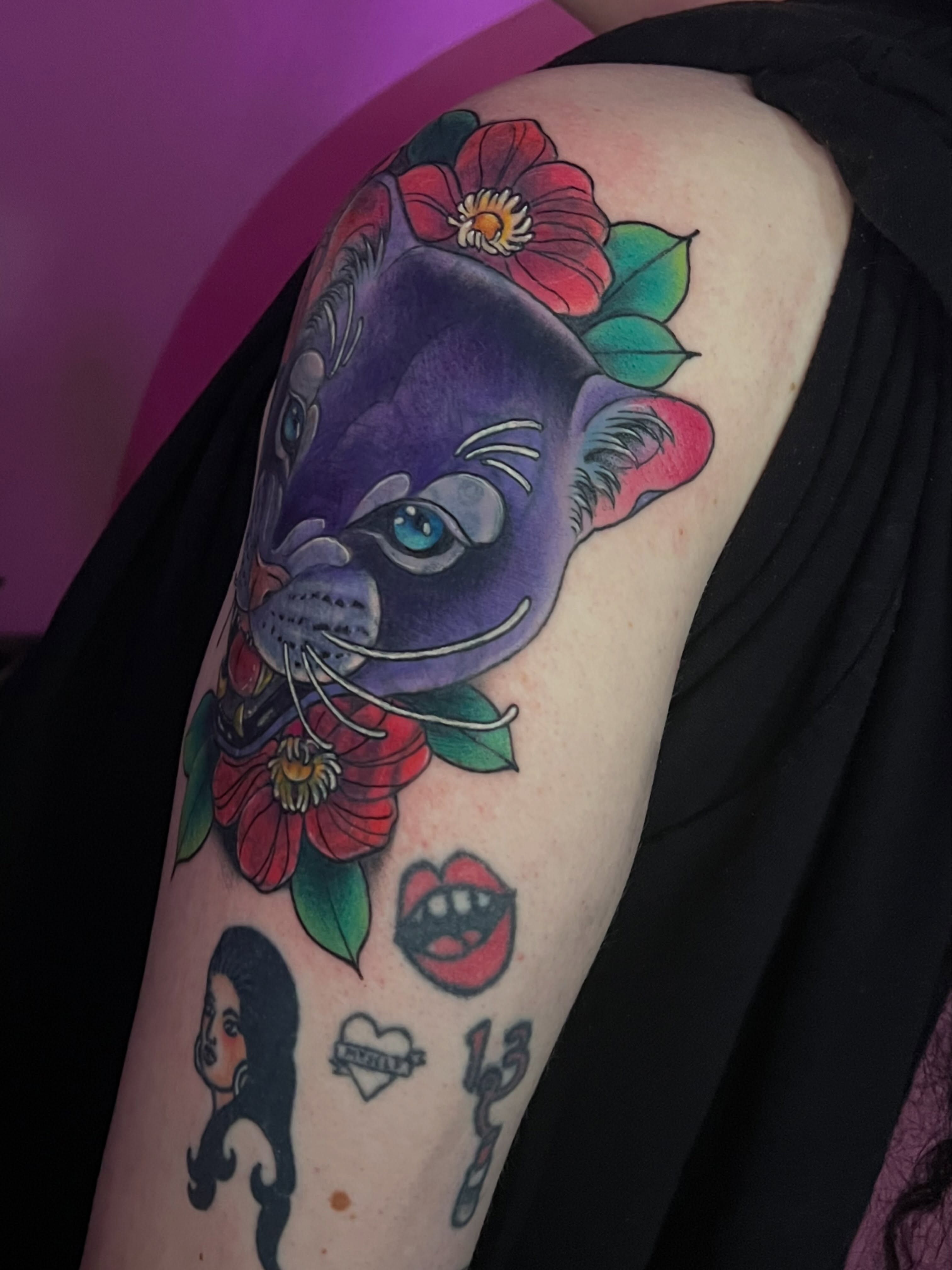 Tattoo by @jesvalentinetattoos — american_traditional, realism