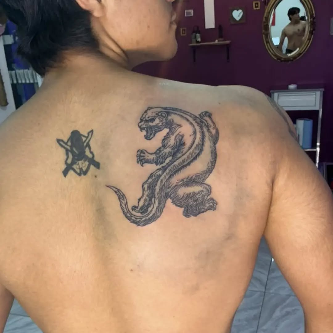 Tattoo by @yyiizzuuzz — black_and_grey, realism