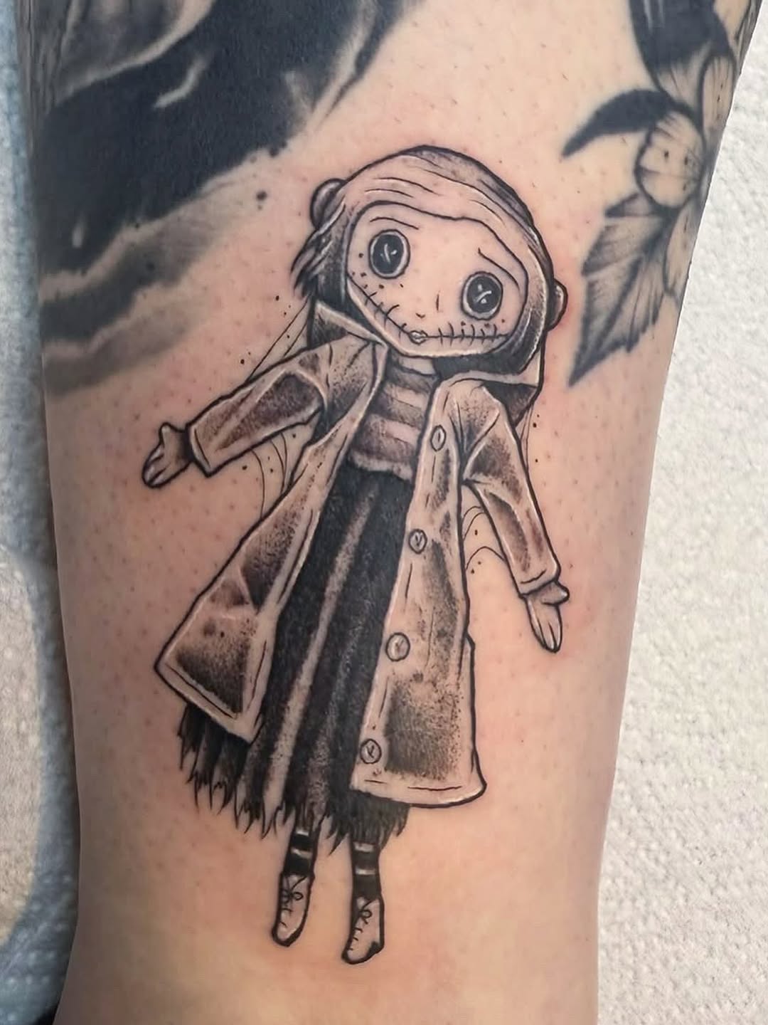 Tattoo by @bennwho_tattoo — illustrative, black_and_grey