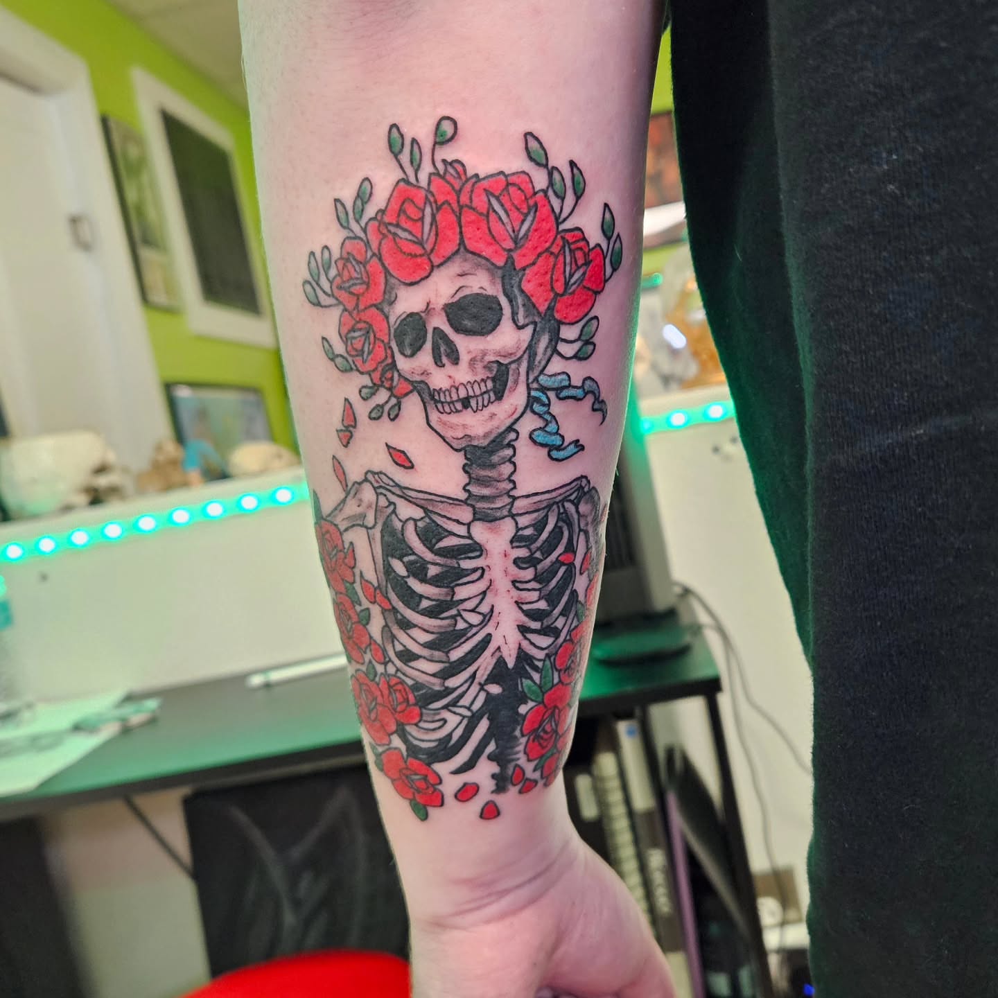 Tattoo by @goudyart — american_traditional, realism