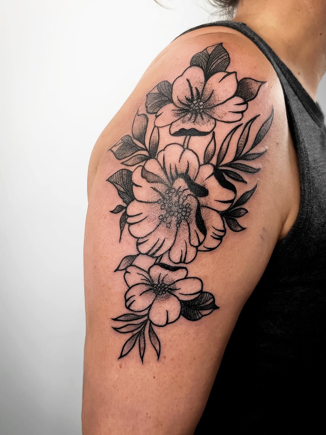 Tattoo by @ombre_mystic — fine_line, dotwork