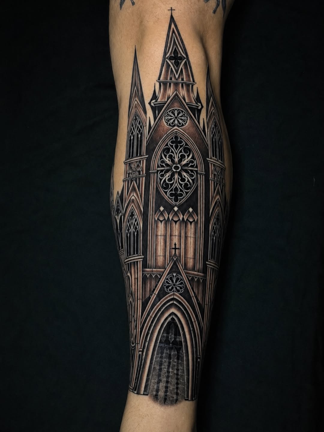 Tattoo by @wargski โ realism, black_and_grey