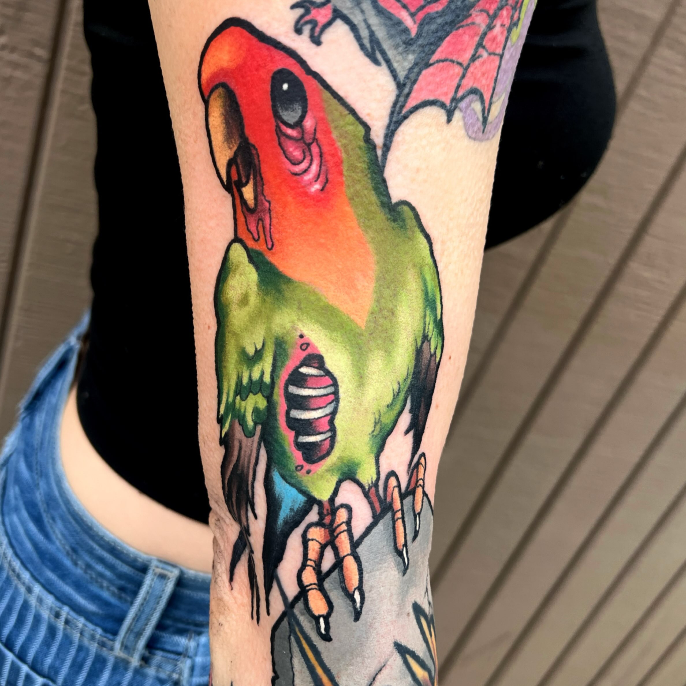 Tattoo by @heystraydog — american_traditional