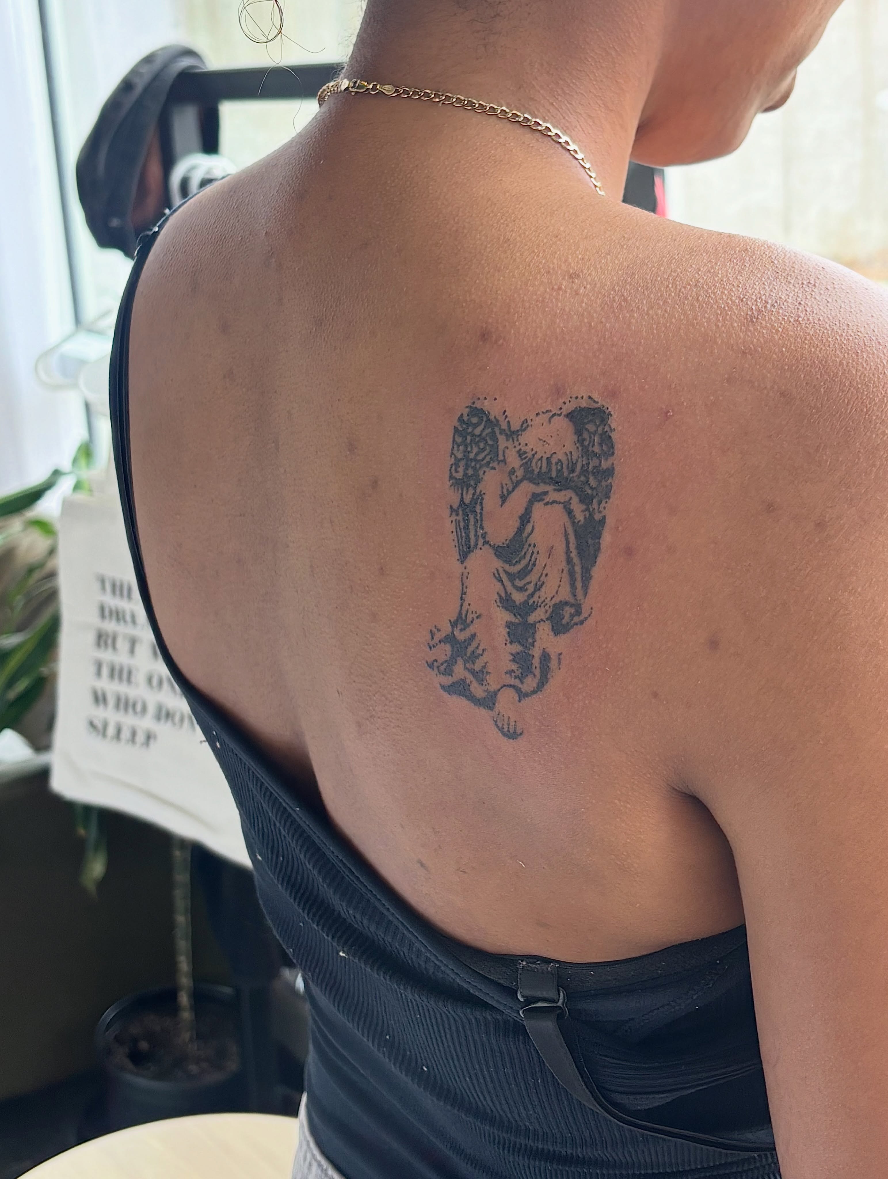 Tattoo by @skorpioink — black_and_grey