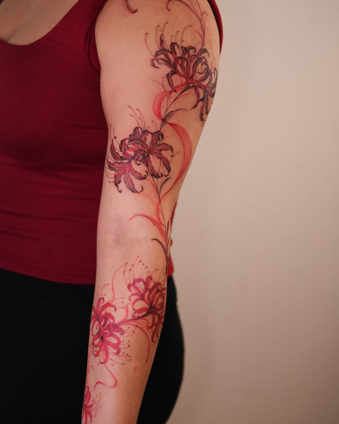 Tattoo by @zali__tattoo — watercolor