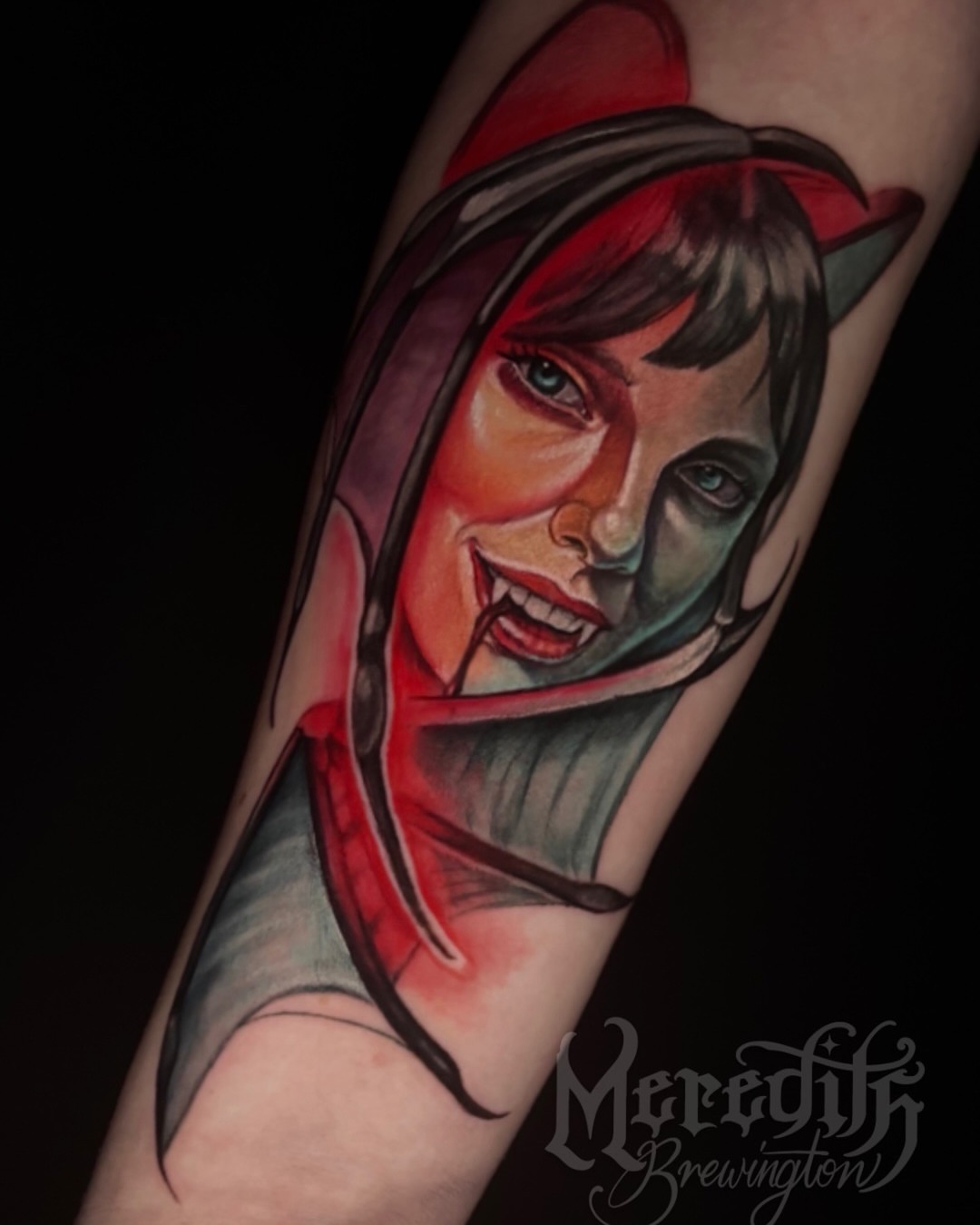 Tattoo by @meredith.brewington — realism, dark_realism