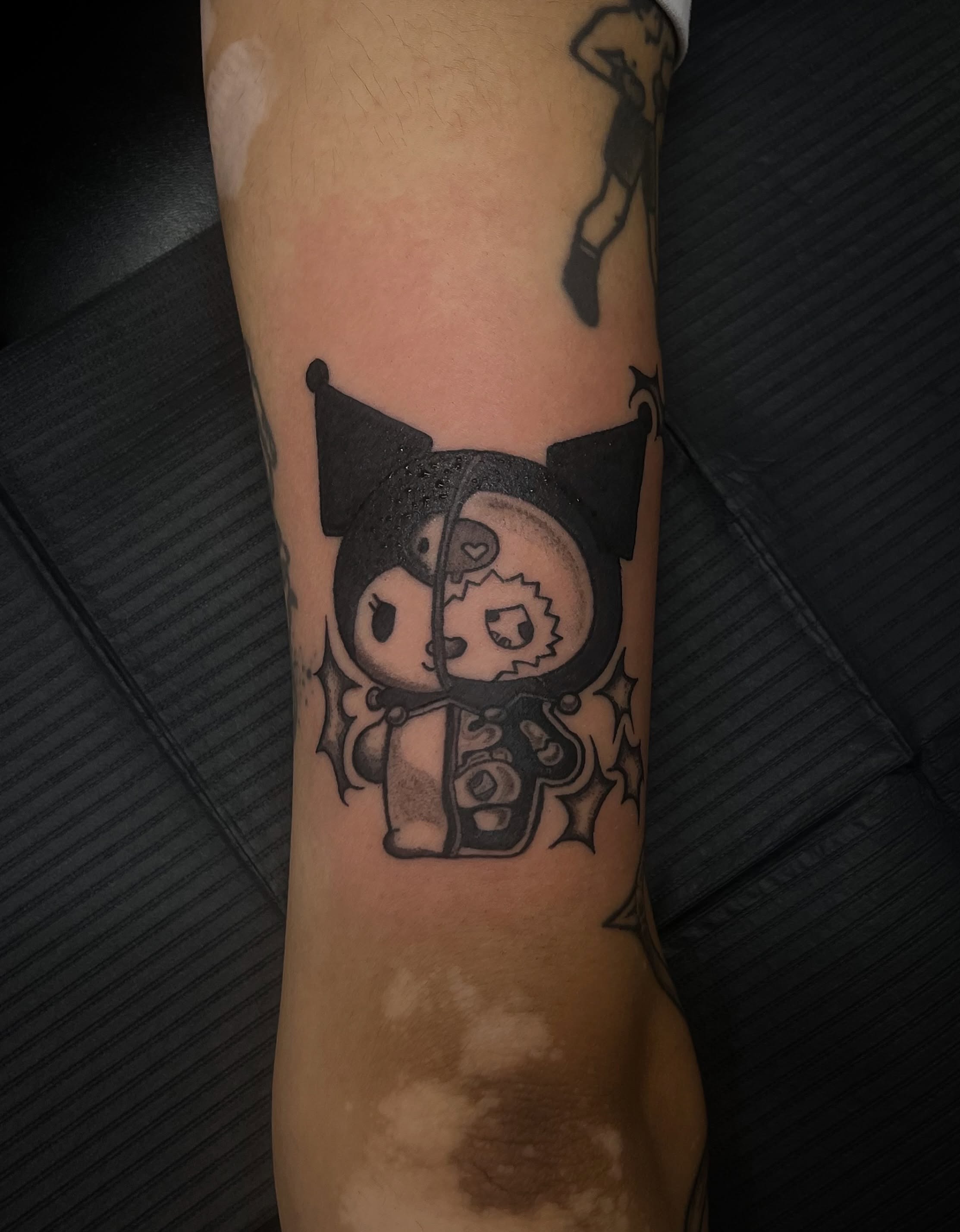 Tattoo by @sailor_riot — black_and_grey