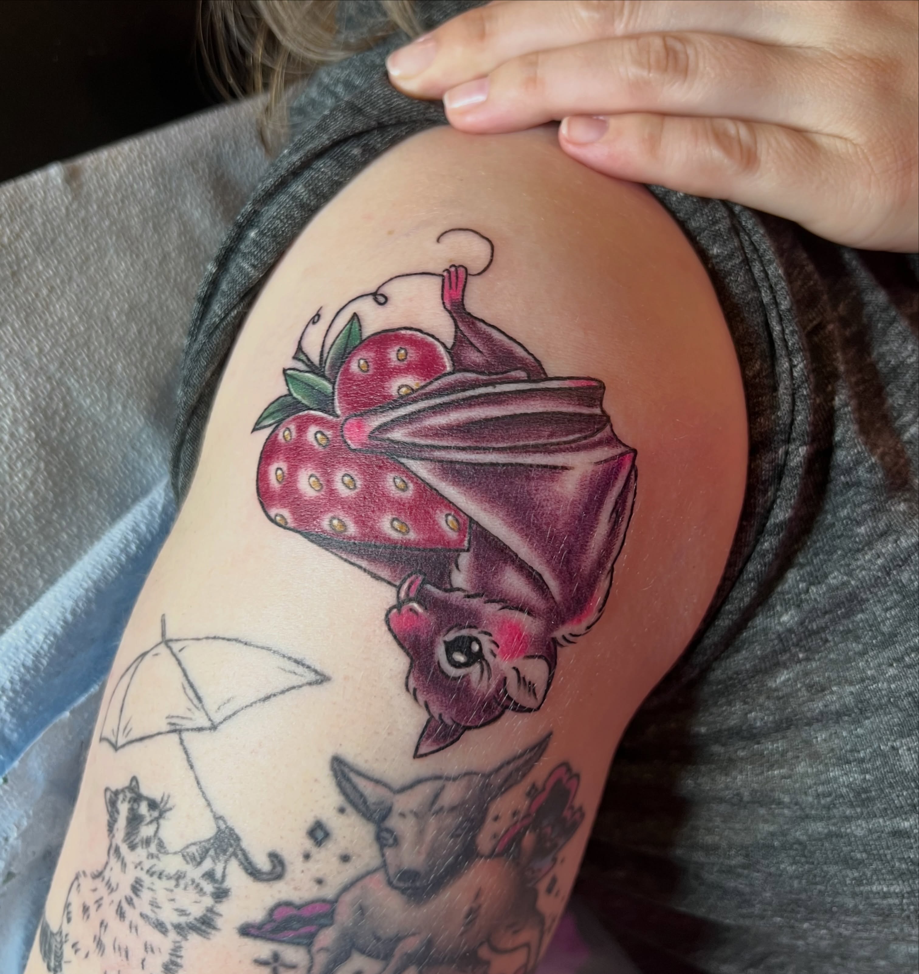 Tattoo by @purrsimmonkitten — american_traditional