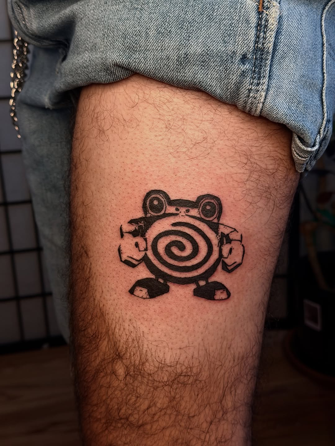 Tattoo by @isthepainok — blackwork