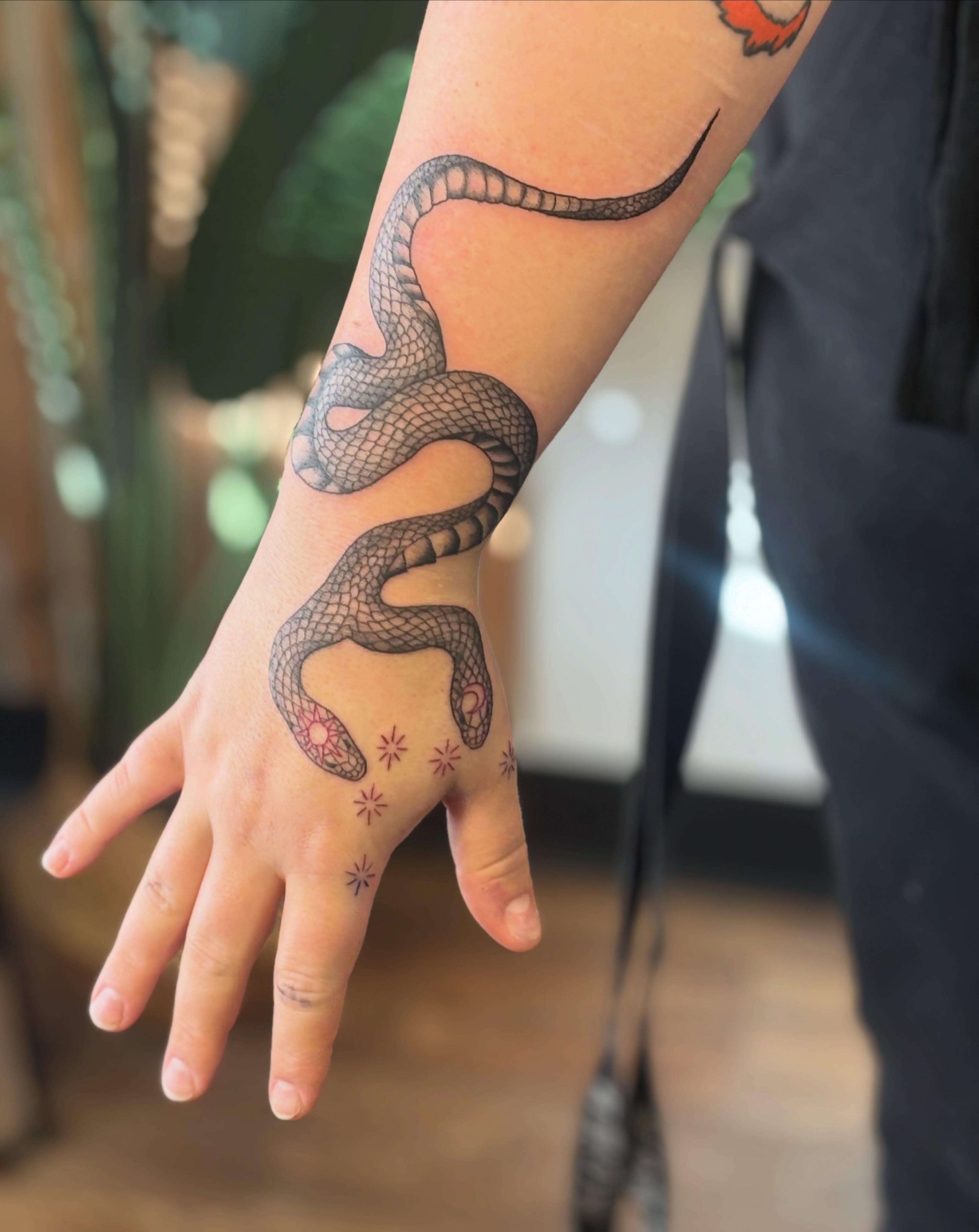 Tattoo by @sterlingstattoos — black_and_grey