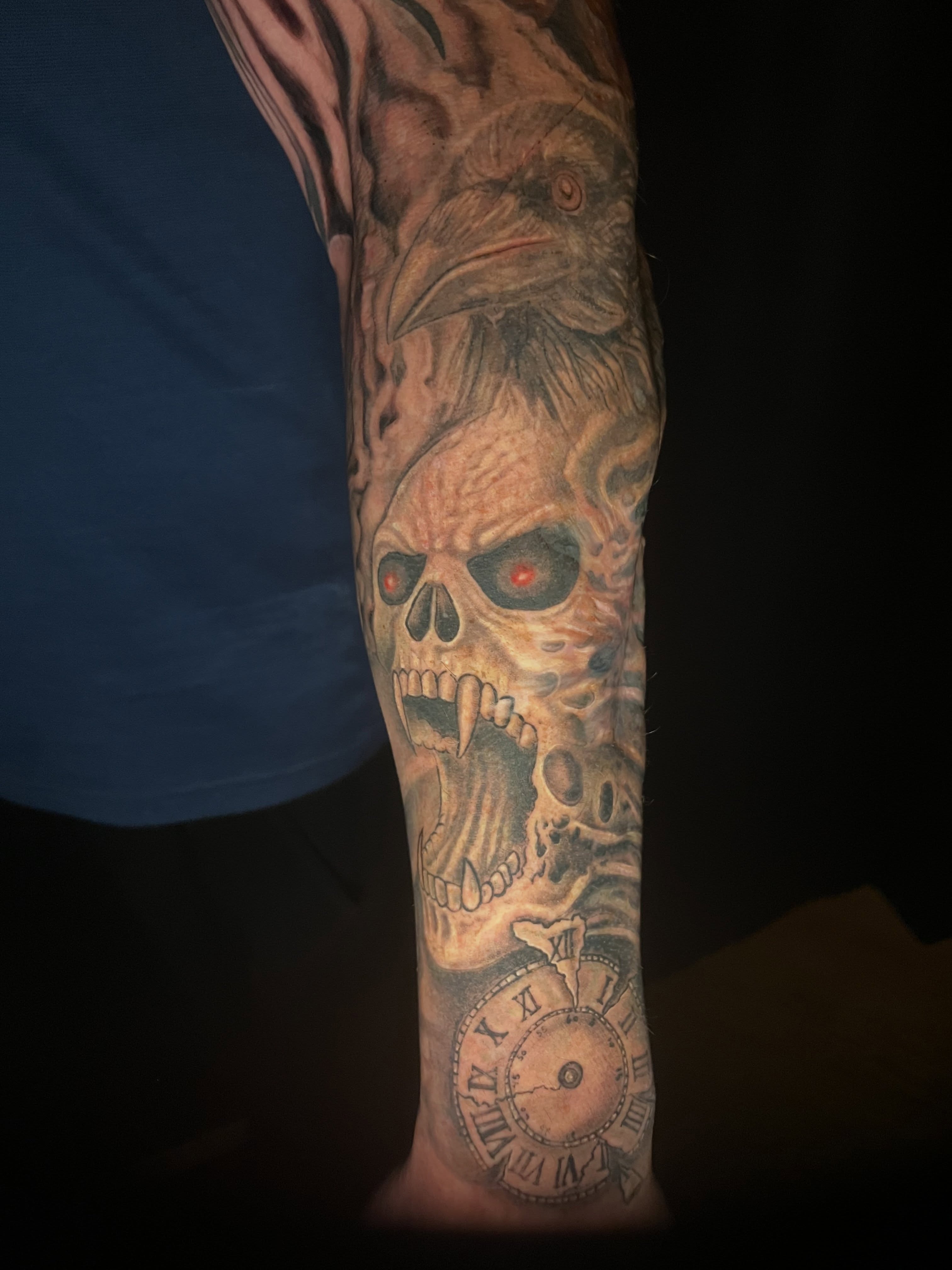 Tattoo by @blackdragon_tat2 — dark_realism, realism