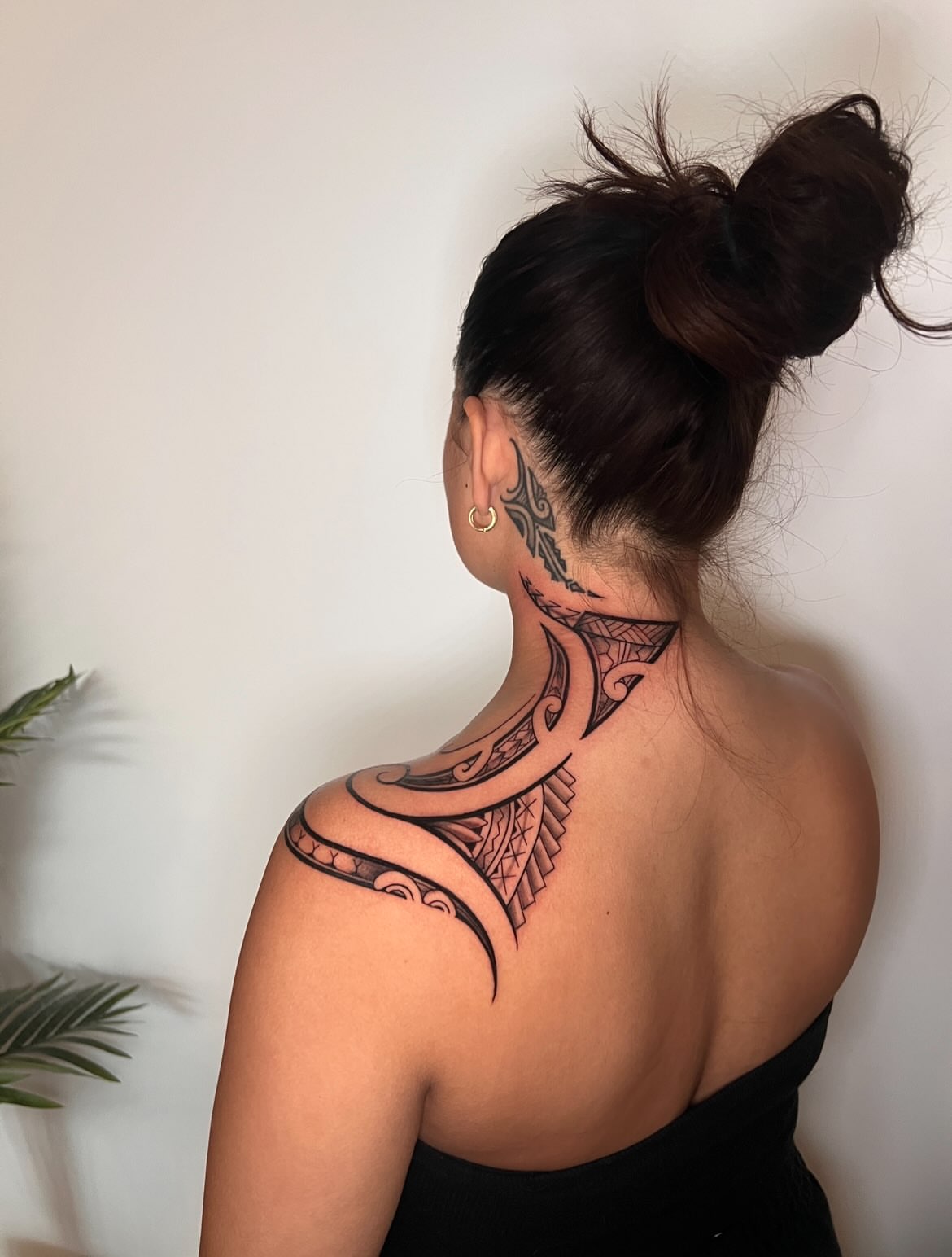 Tribal pattern tribal tattoo on the neck by ππππππ ππππππ - ππππ‘ππ₯ ππ¨π₯π’πππ«π’π¨π¬ π΅π