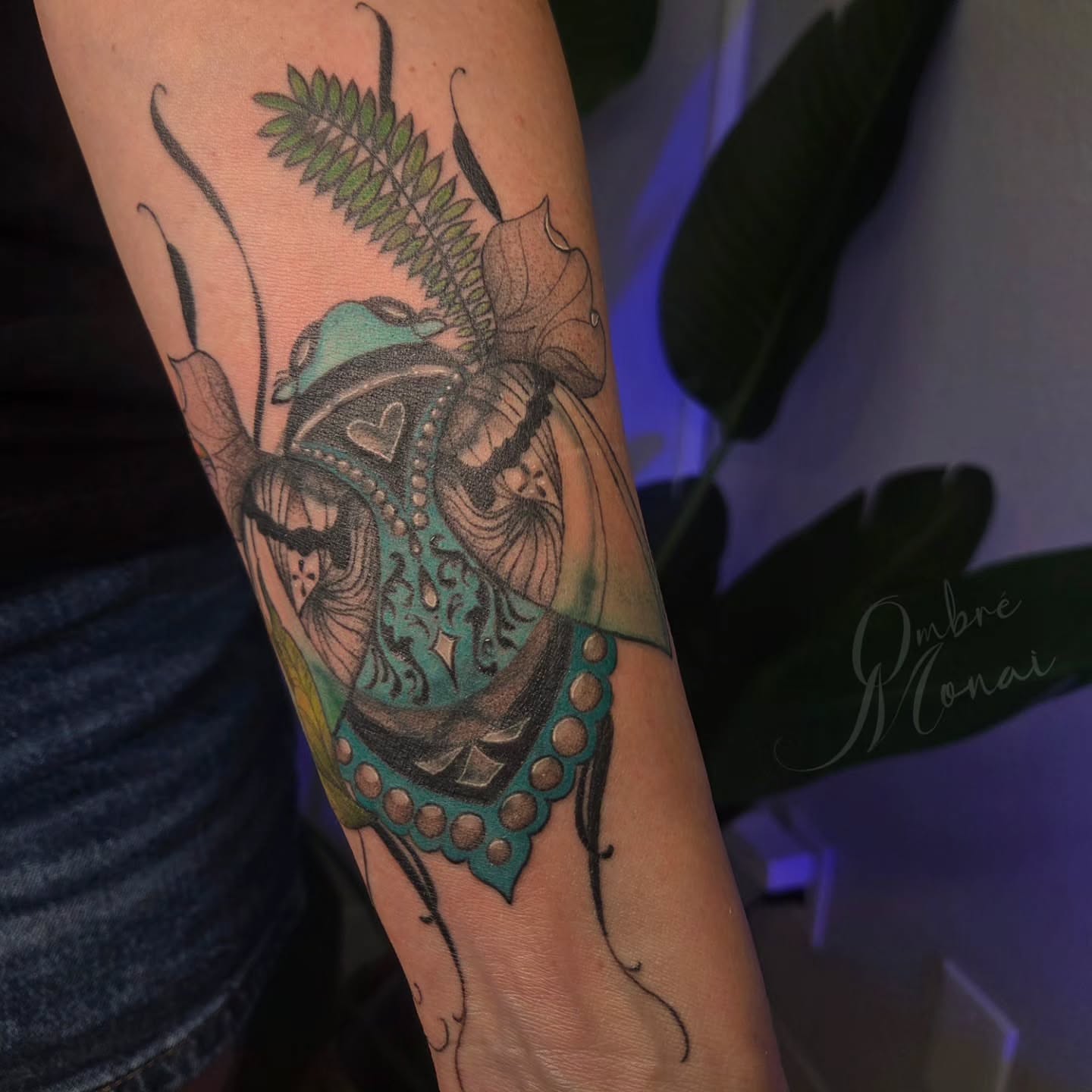 Tattoo by @ombre.monai — dotwork, realism