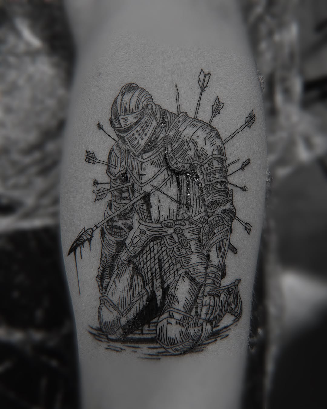 Tattoo by @tattoosbytj617 — black_and_grey