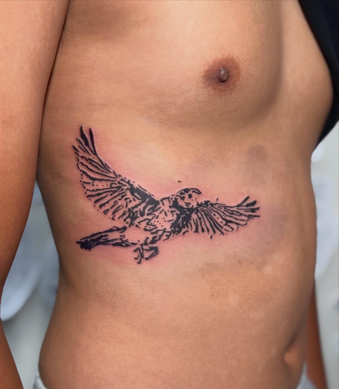 Tattoo by @maddyctattoos — black_and_grey