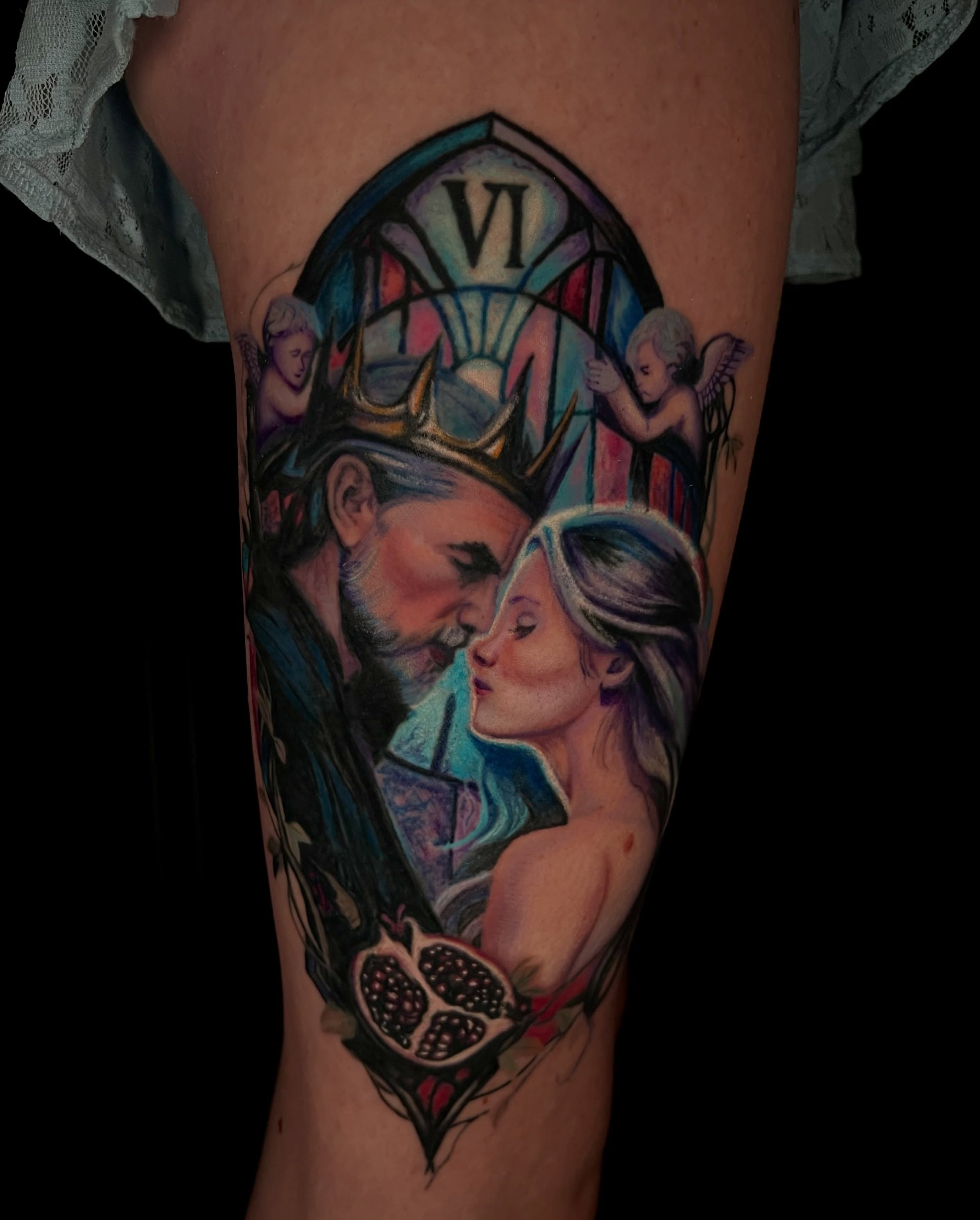 Tattoo by @tattootherapyrx — realism, surrealism