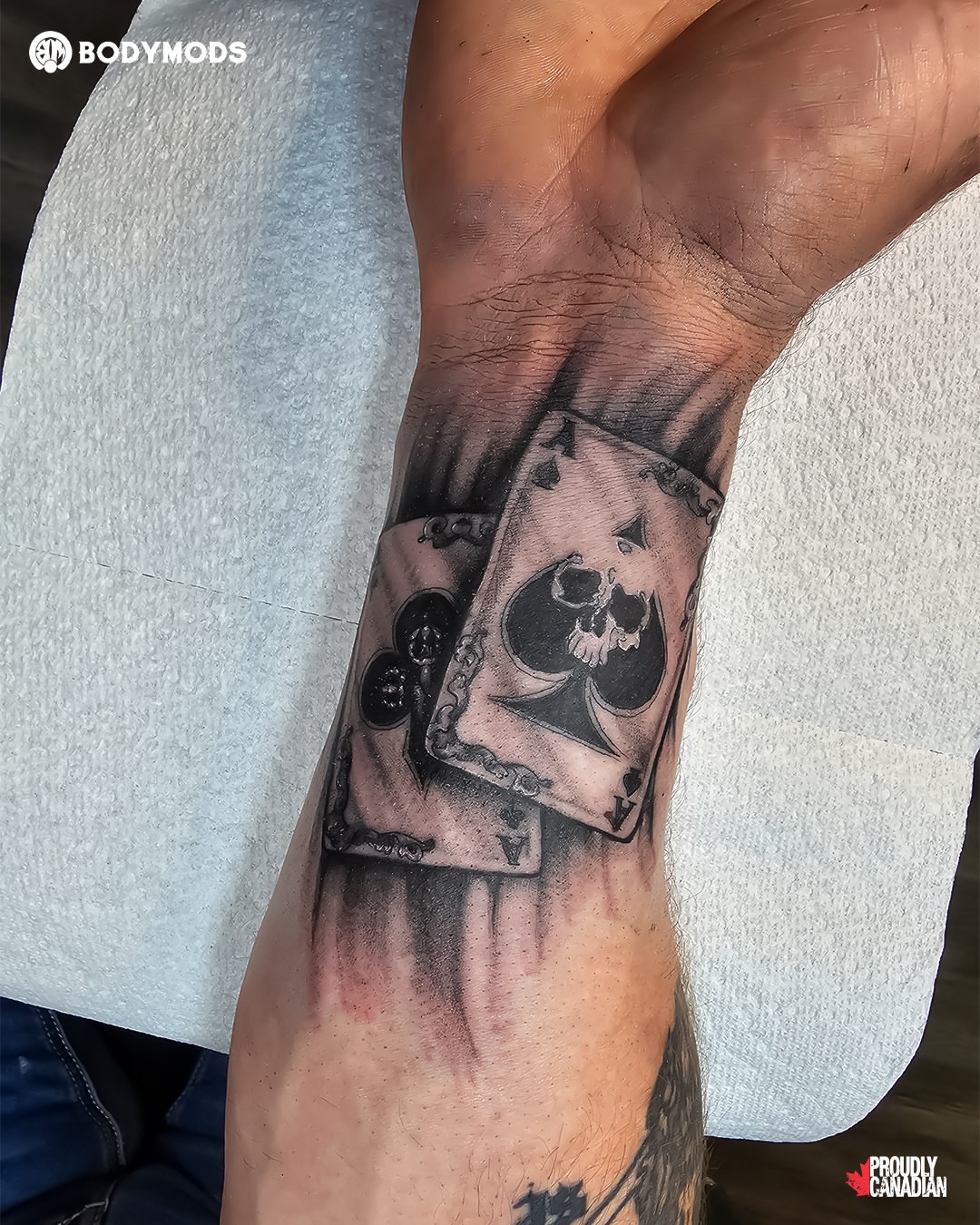 Tattoo by @tatpandaink — black_and_grey, realism