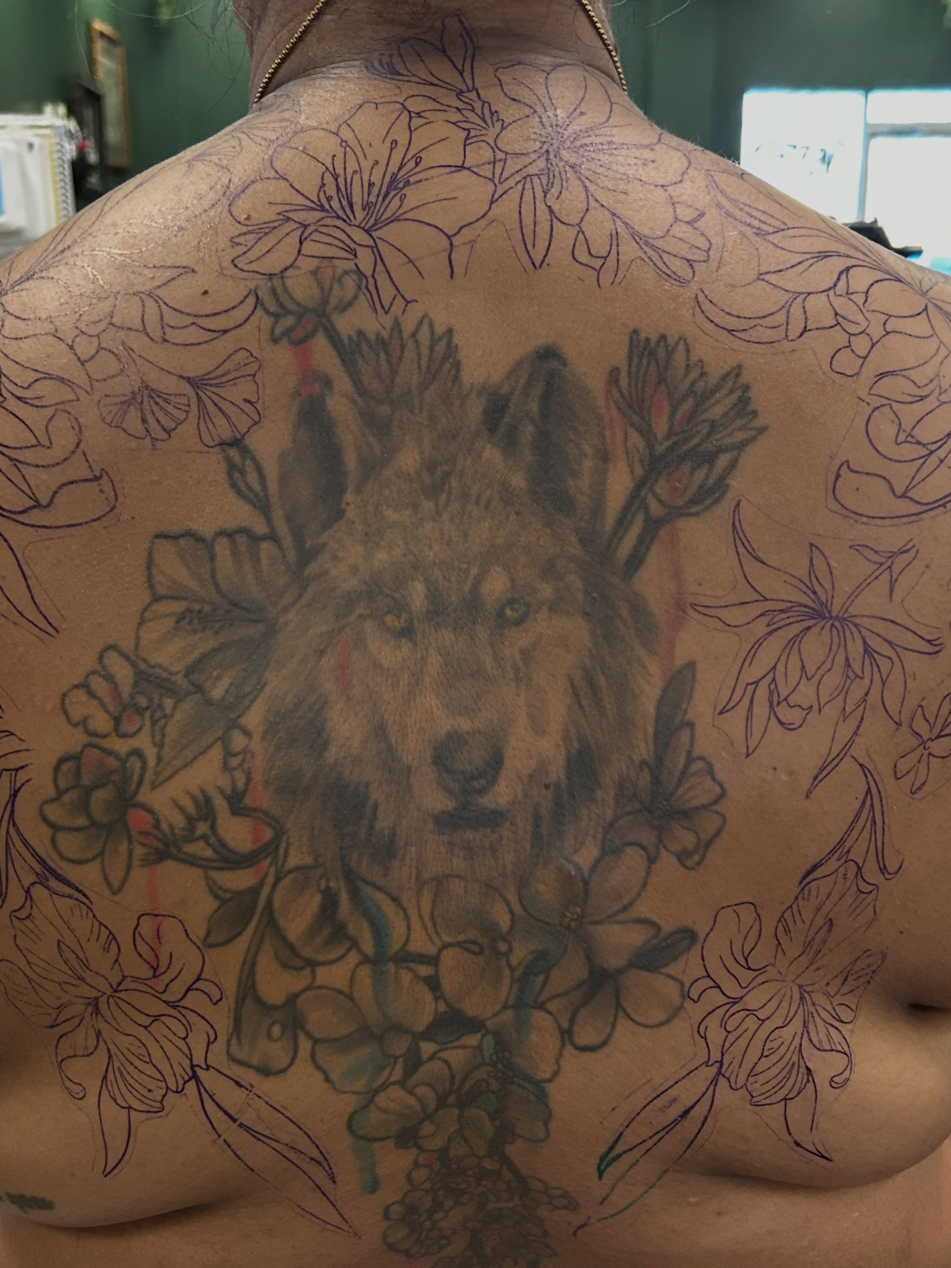 Tattoo by @mayhem_inkk — black_and_grey