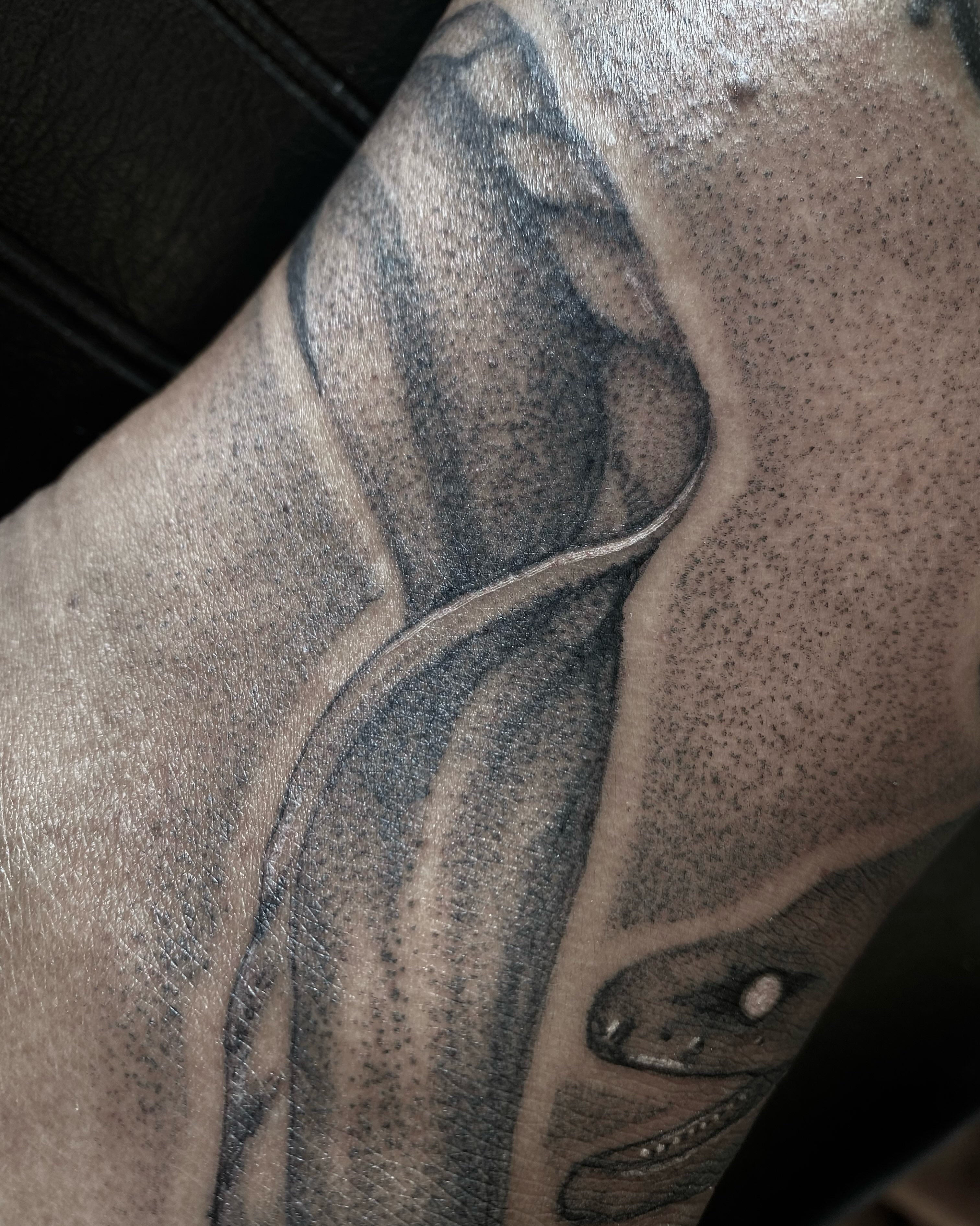 Tattoo by @ambrosia.tattoos — dotwork