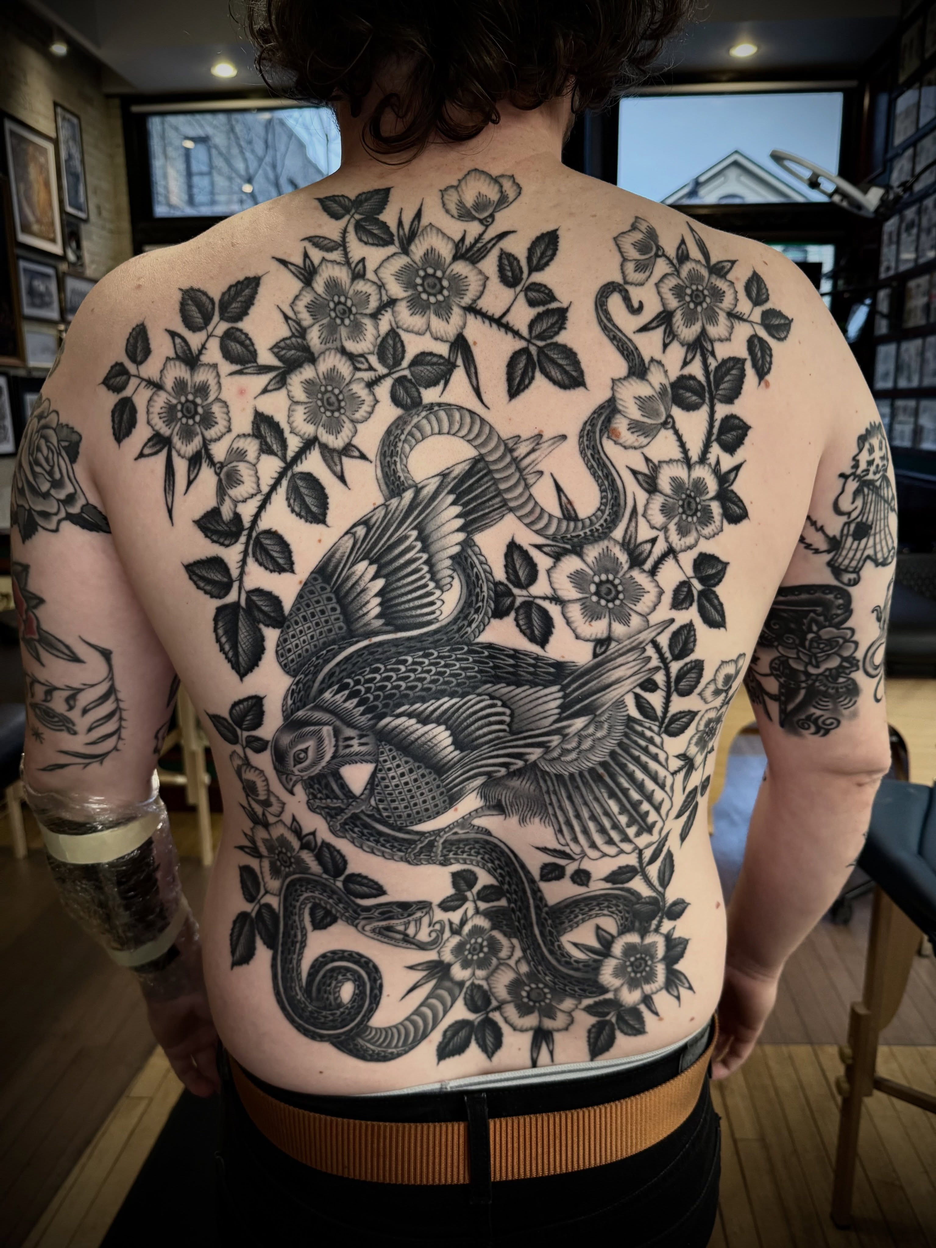 Tattoo by @jacobjamesk — american_traditional, black_and_grey