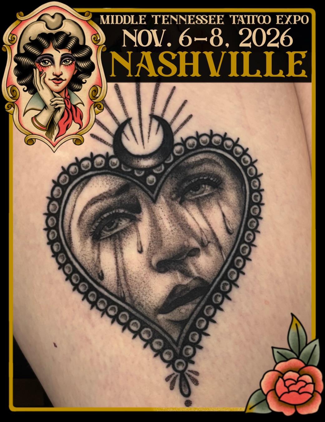 Tattoo by @middletntattooexpo — dotwork, realism